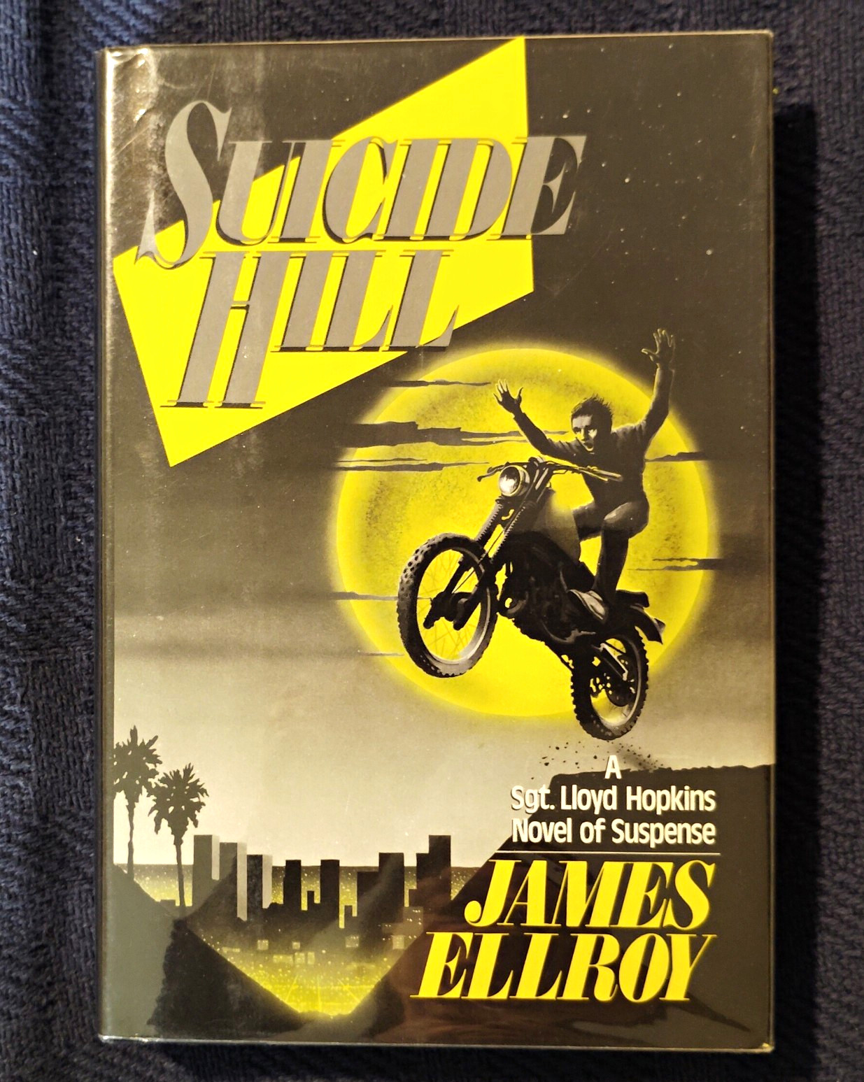 SUICIDE HILL by James Ellroy (1986)  AS NEW SIGNED 1ST/1ST UNREAD HARDCOVER