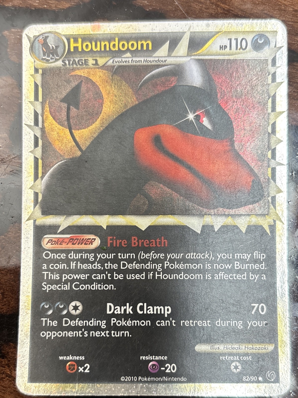 Houndoom (Prime) 82/90 Undaunted Holo Houndoom (Prime) 82/90 Undaunted Holo