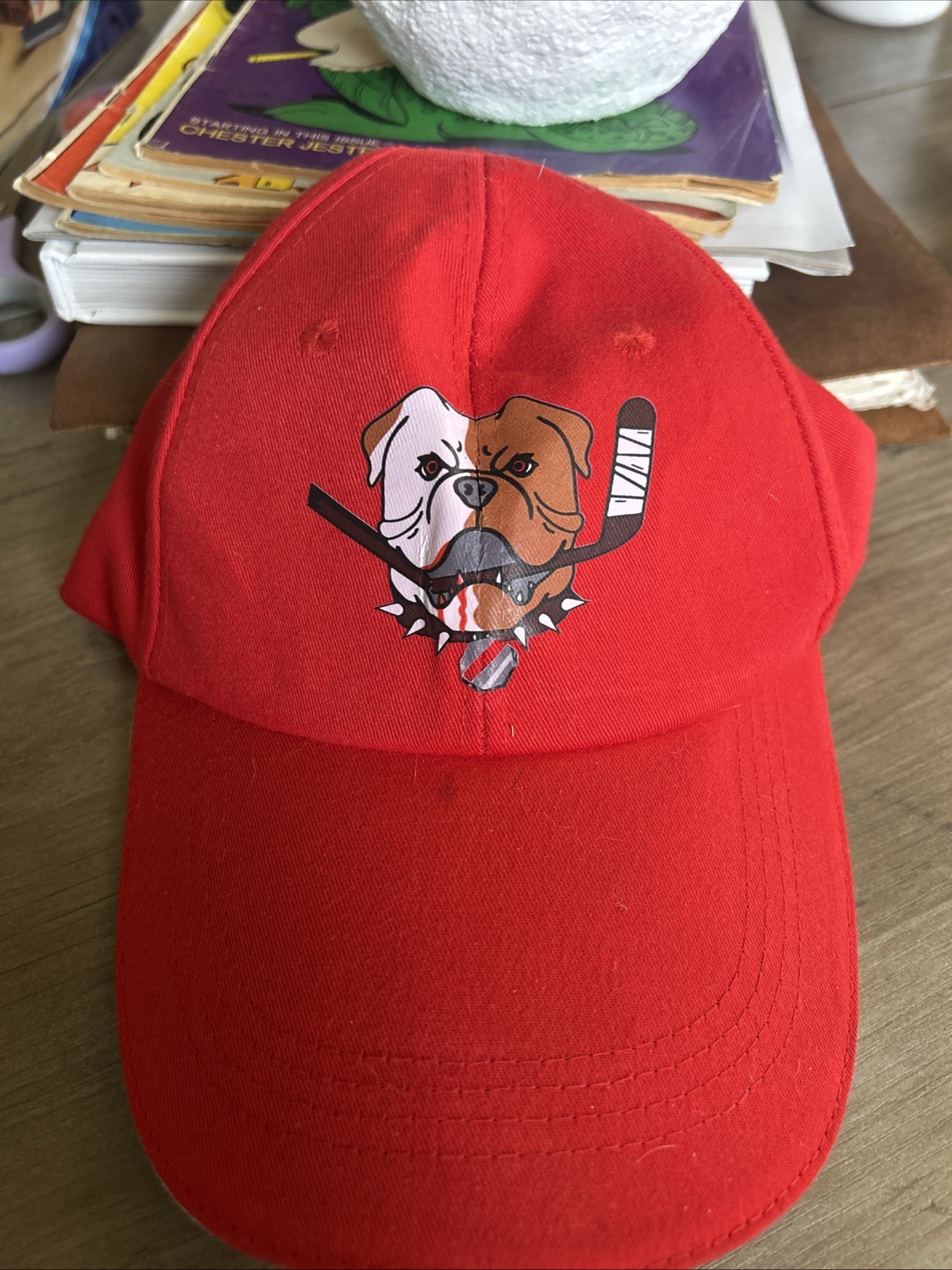 Sudbury Bulldogs Shoresy Red Baseball Hat
