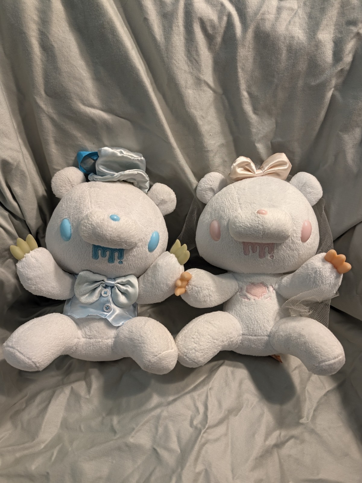 Gloomy Bears Plush Doll Set June Bride Wedding CGP-173 Original Pair Used