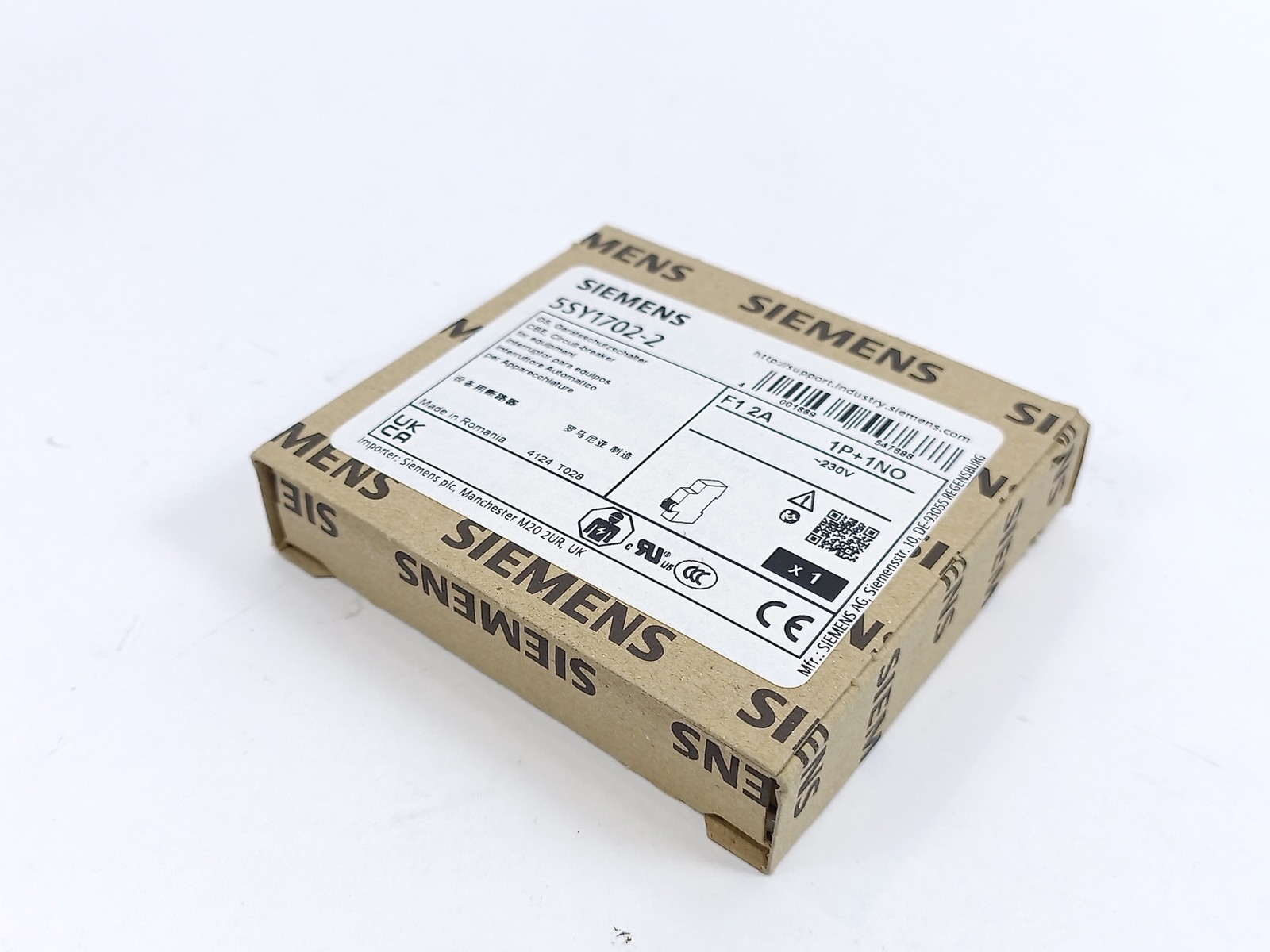Siemens 5SY1702-2 CBE Circuit Breaker
