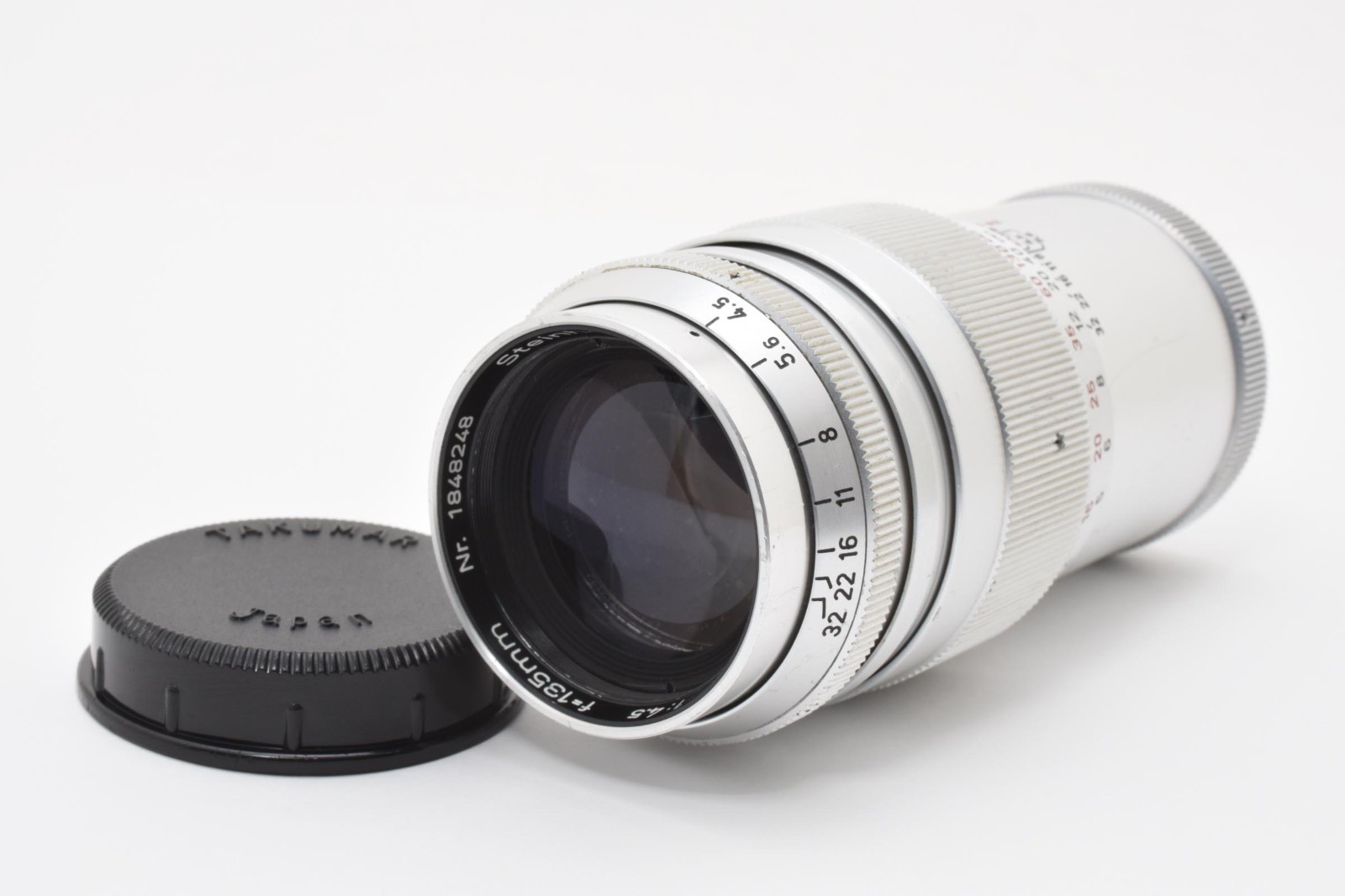 [Exc+5] Steinheil Munchen Culminar 135mm F/4.5 VL LTM M39 Telephoto MF Japan