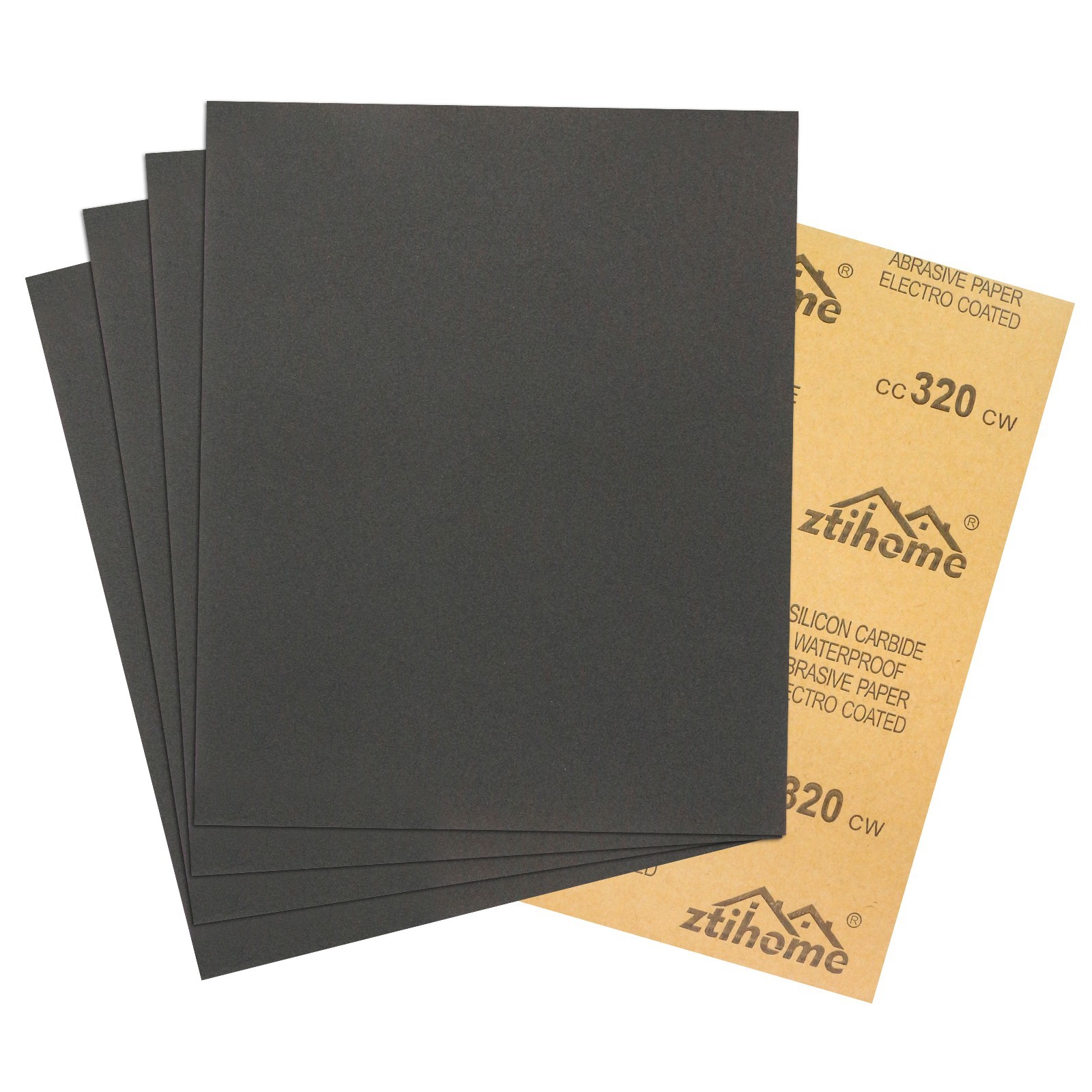80-2000 Grit Wet Dry Sandpaper 5-100x Polishing Sheets for Car Paint Restoration