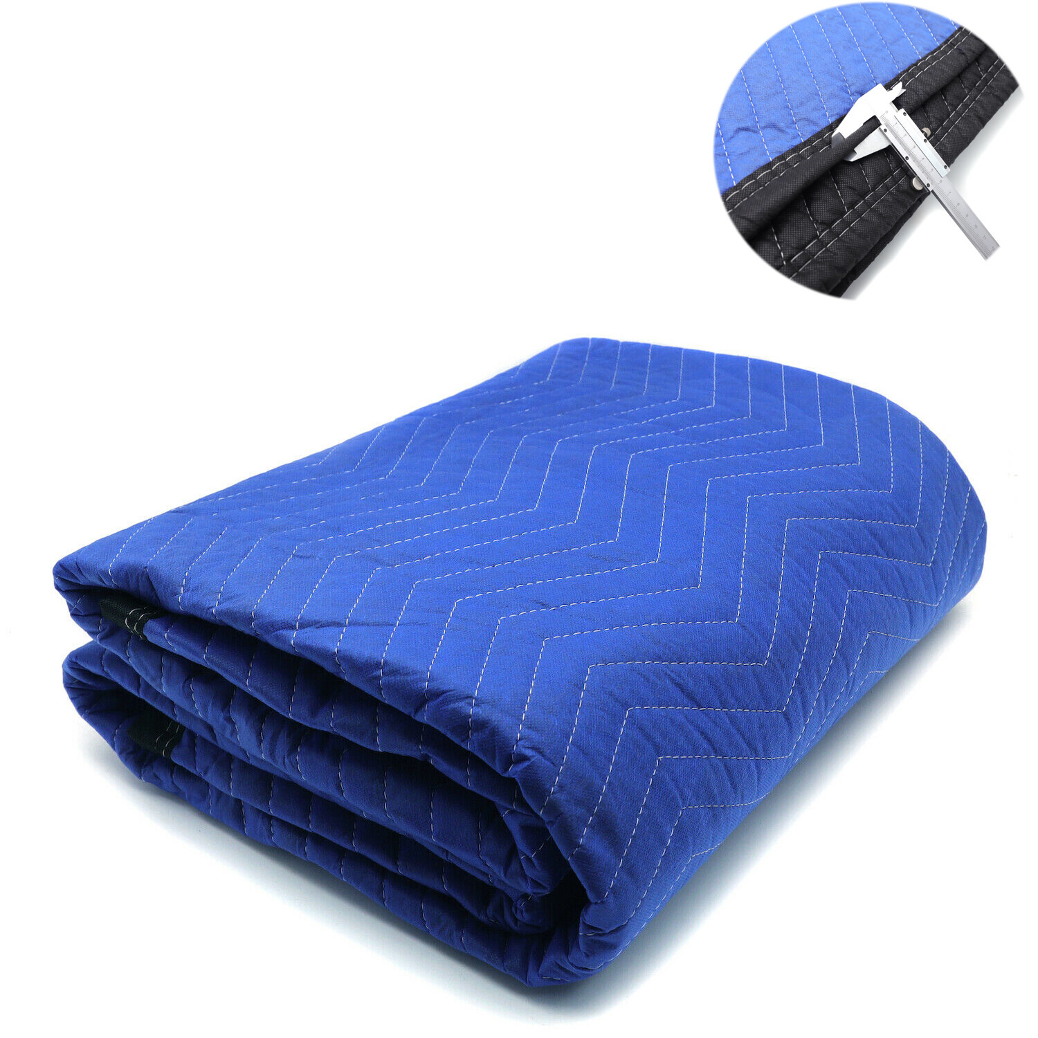 72x80 1PC Extra Thick Furniture Moving Packing Blanket For Shipping Furniture Pa