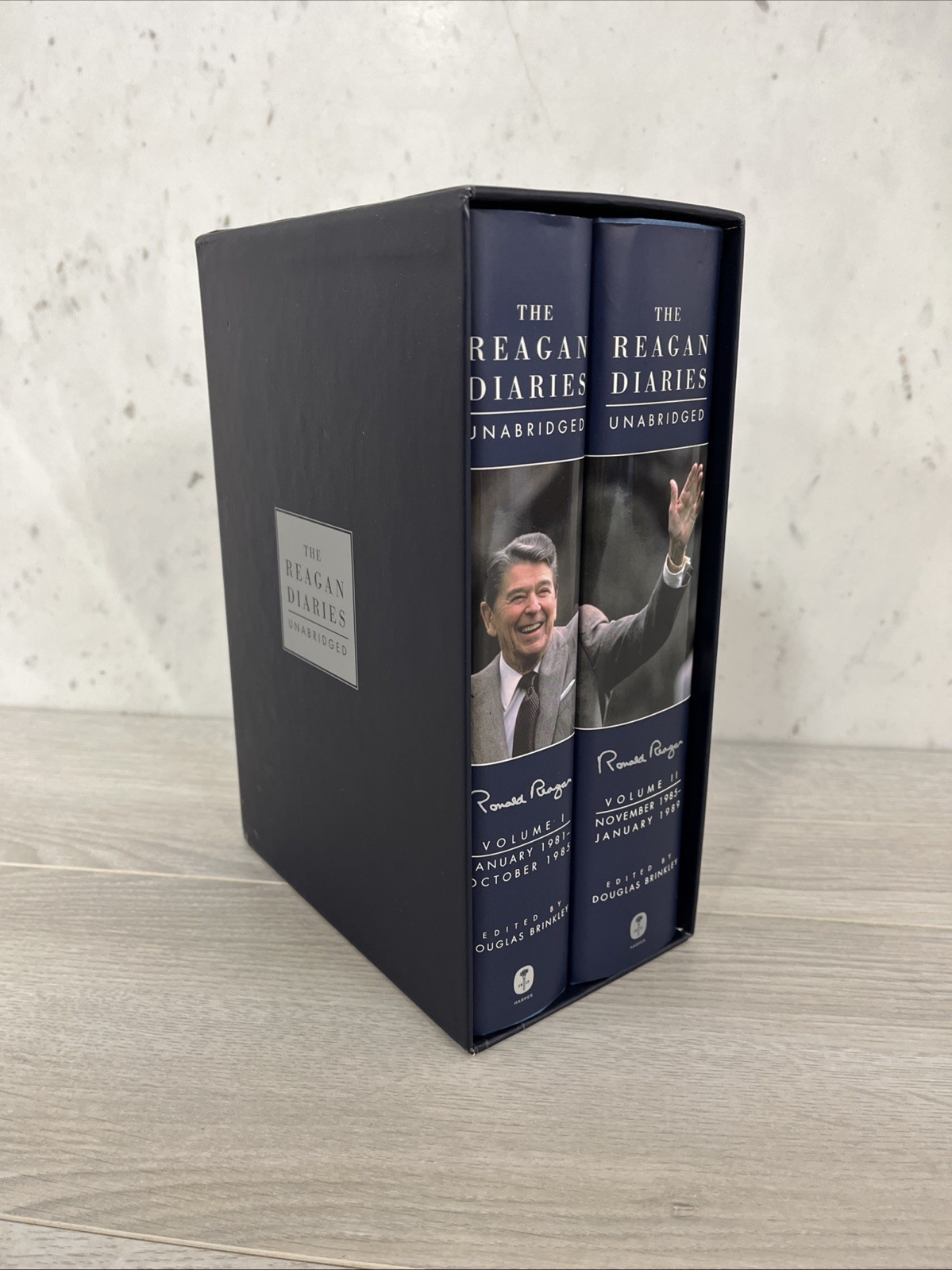 The Reagan Diaries Unabridged (1981-1989) by Ronald Reagan - Like New