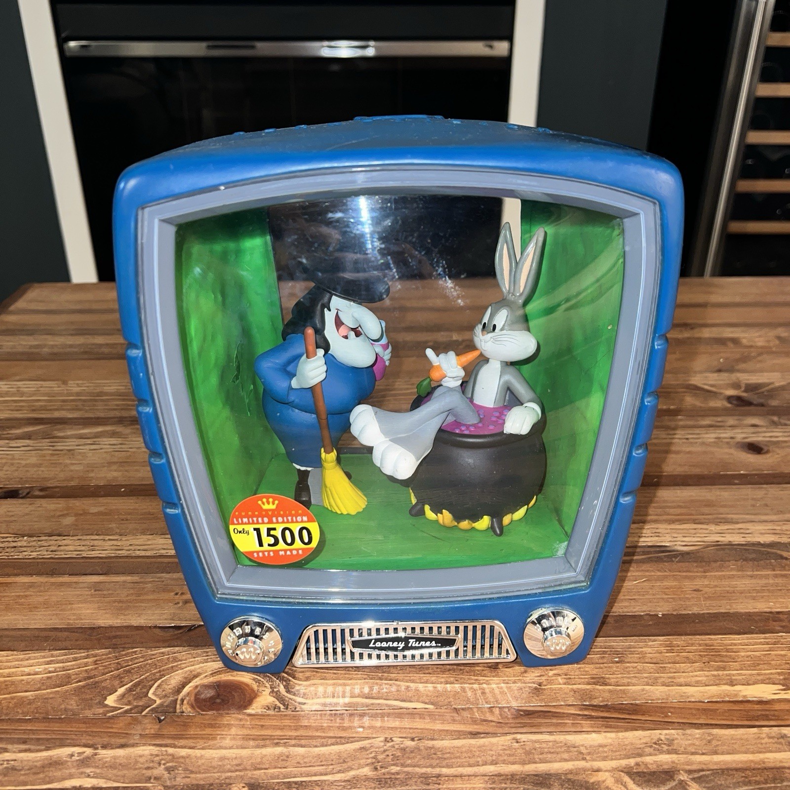 Funko FunkoVision Looney Tunes Bugs Bunny & Witch Hazel Figure 2007 - Only 1500