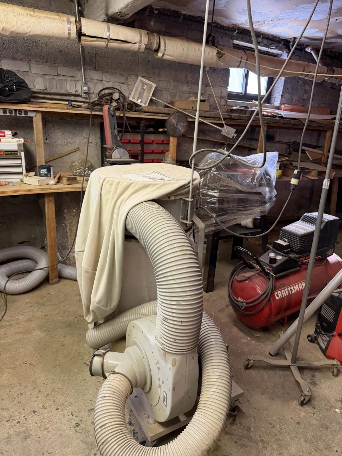 Delta 1.5 HP Single-Stage Wood Dust Collector Dust Collector Model 50-850