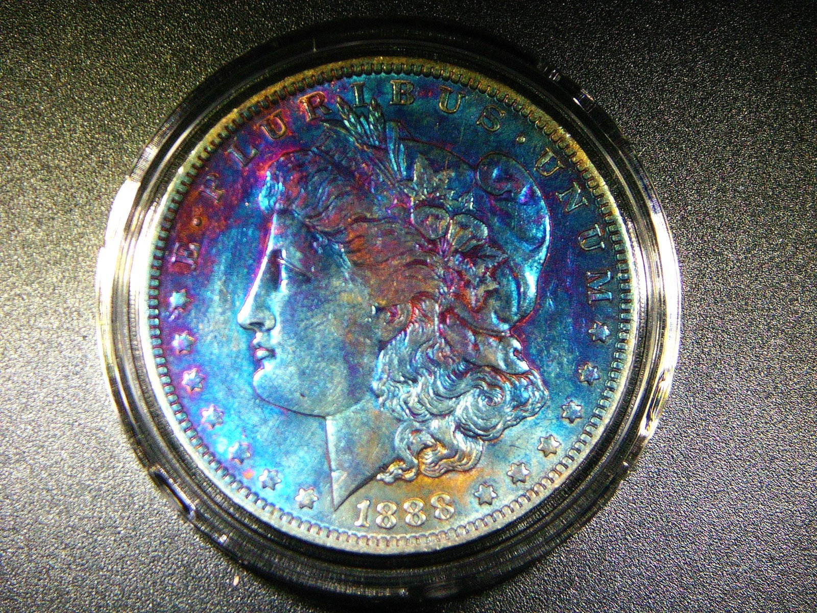 F/VF 1888-O MORGAN SILVER DOLLAR BEAUTIFULLY TONED M-2131