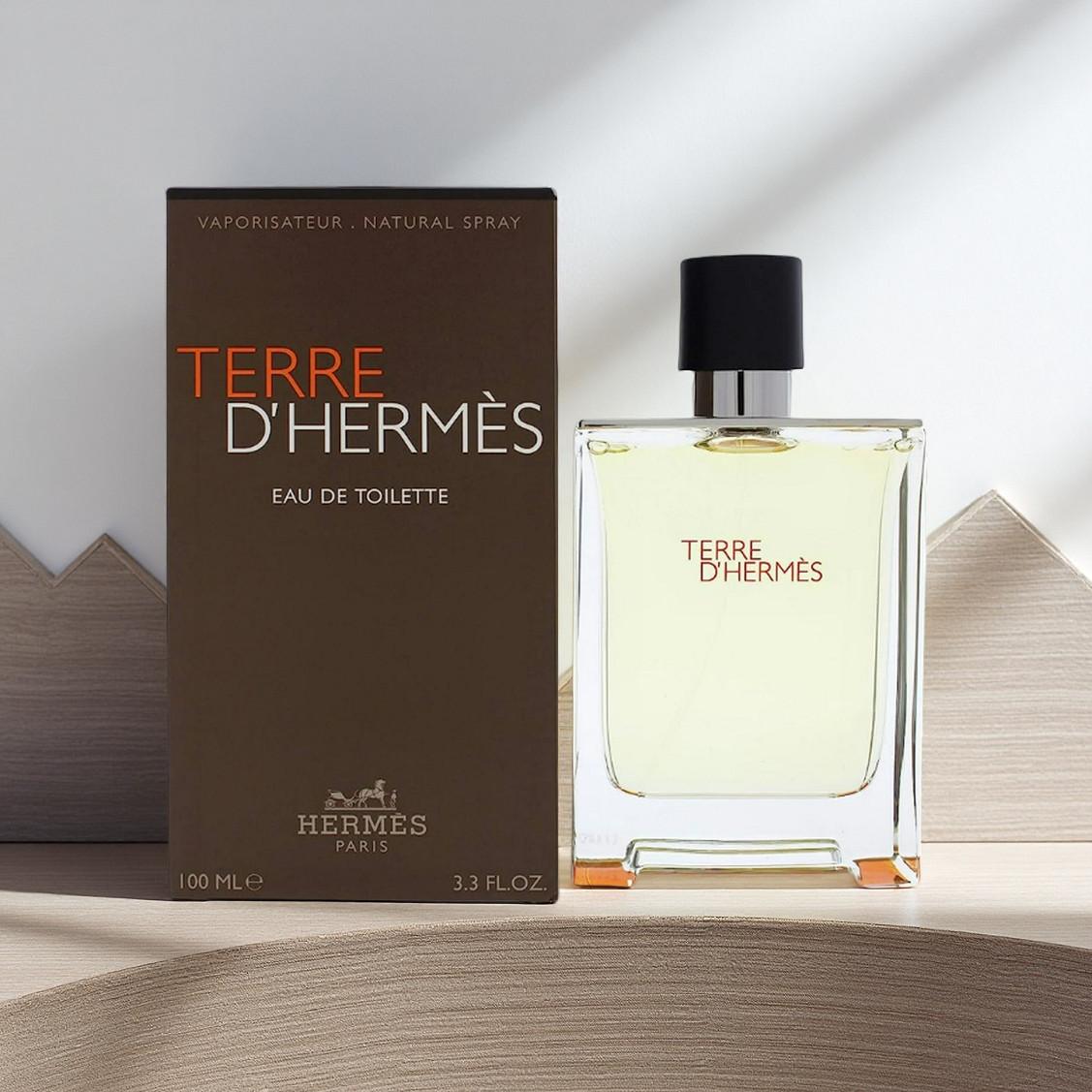 Terre D\'Hermes by Hermes cologne for men EDT 3.3 / 3.4 oz New in Box