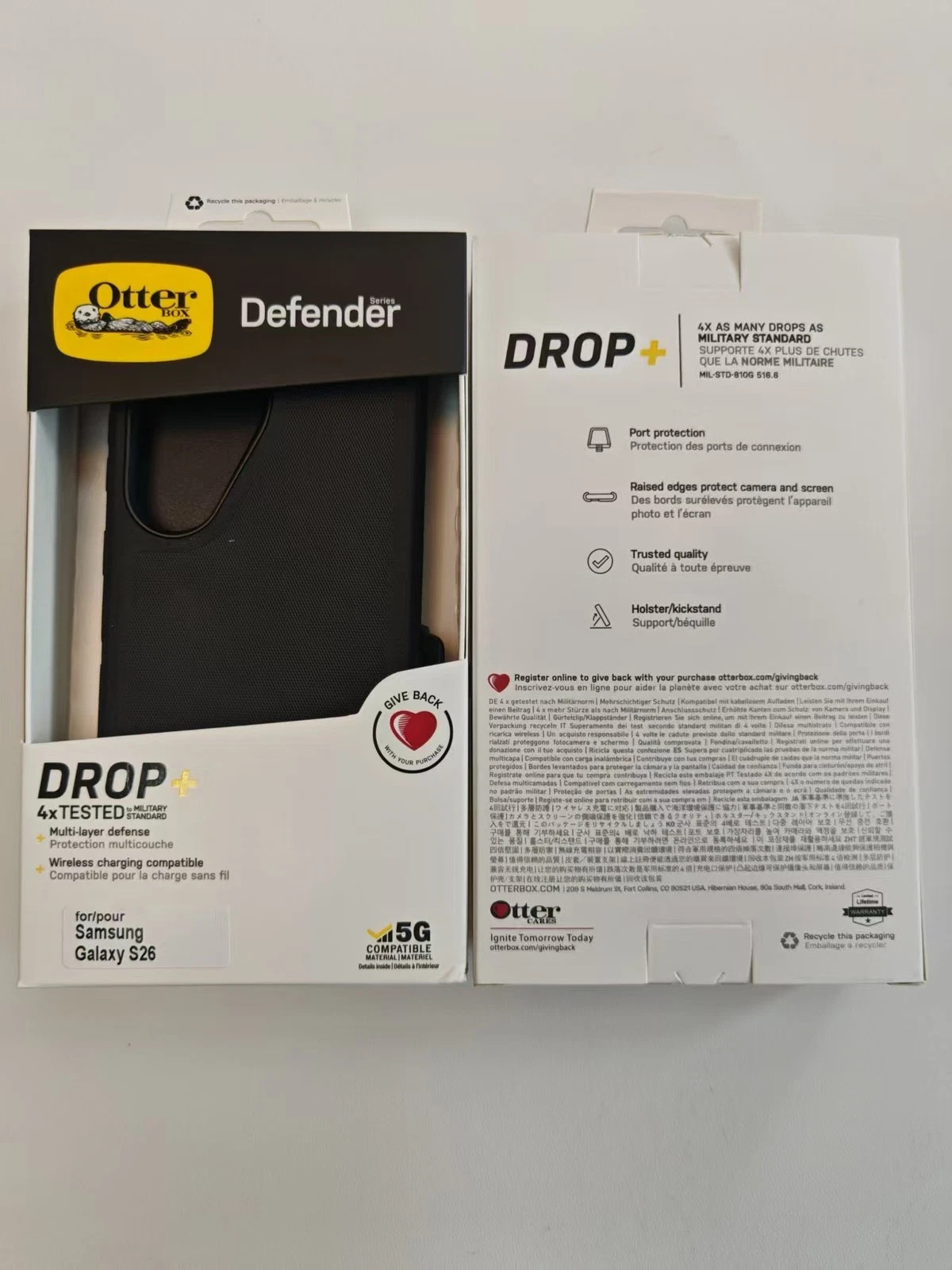 New Defender Series Case With Belt Clip for Samsung Galaxy S26 Black New Defender Series Case With Belt Clip for Samsung Galaxy S26 Black