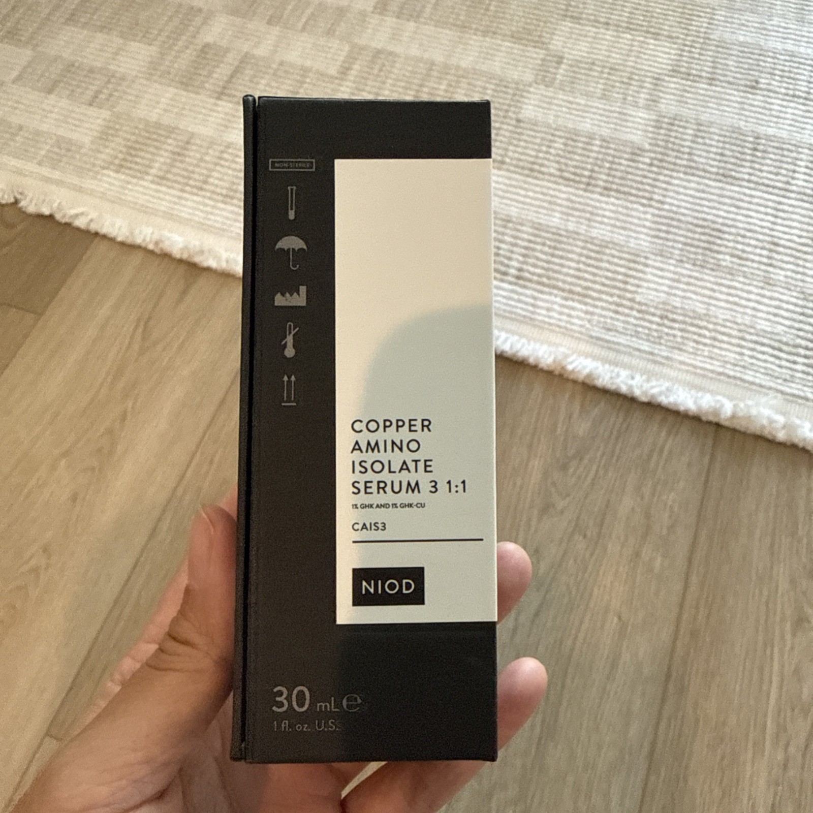 NIB NIOD Copper Amino Isolate Serum 3 1:1 1 fl oz/ 30ml NIB NIOD Copper Amino Isolate Serum 3 1:1 1 fl oz/ 30ml