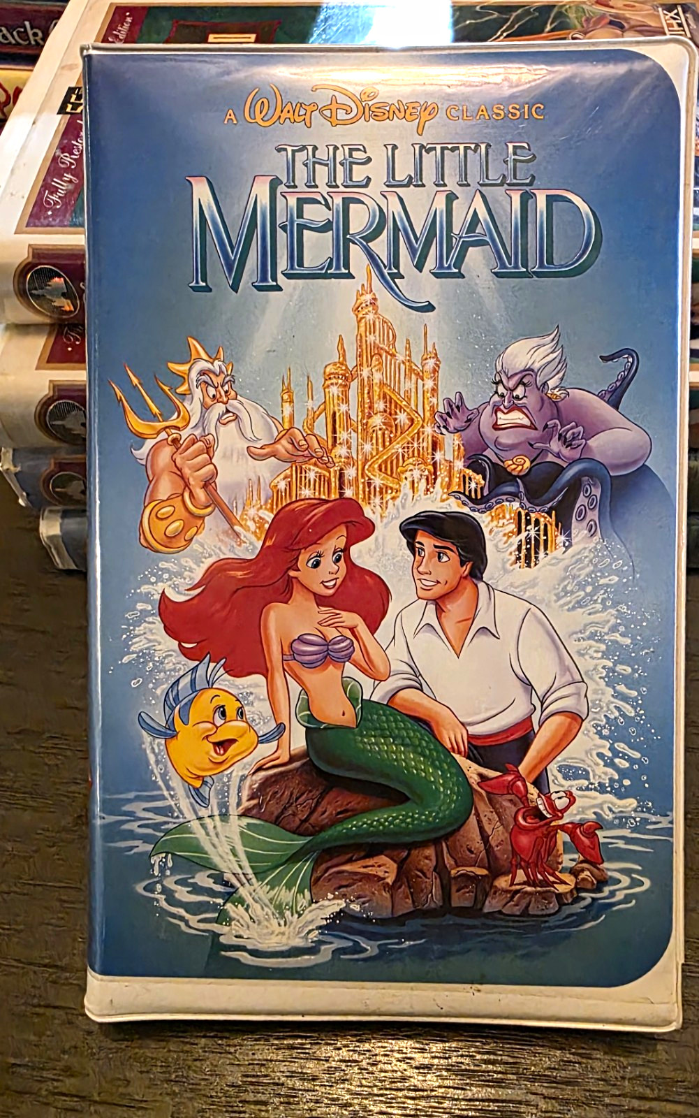 Walt Disney Classic The Little Mermaid VHS 1989 G NTSC Closed Captioned