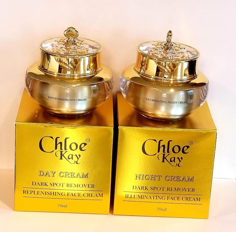 Chloe Kay Luxury DAY and NIGHT FACE CREAM- Combo 70ml Each Chloe Kay Luxury DAY and NIGHT FACE CREAM- Combo 70ml Each