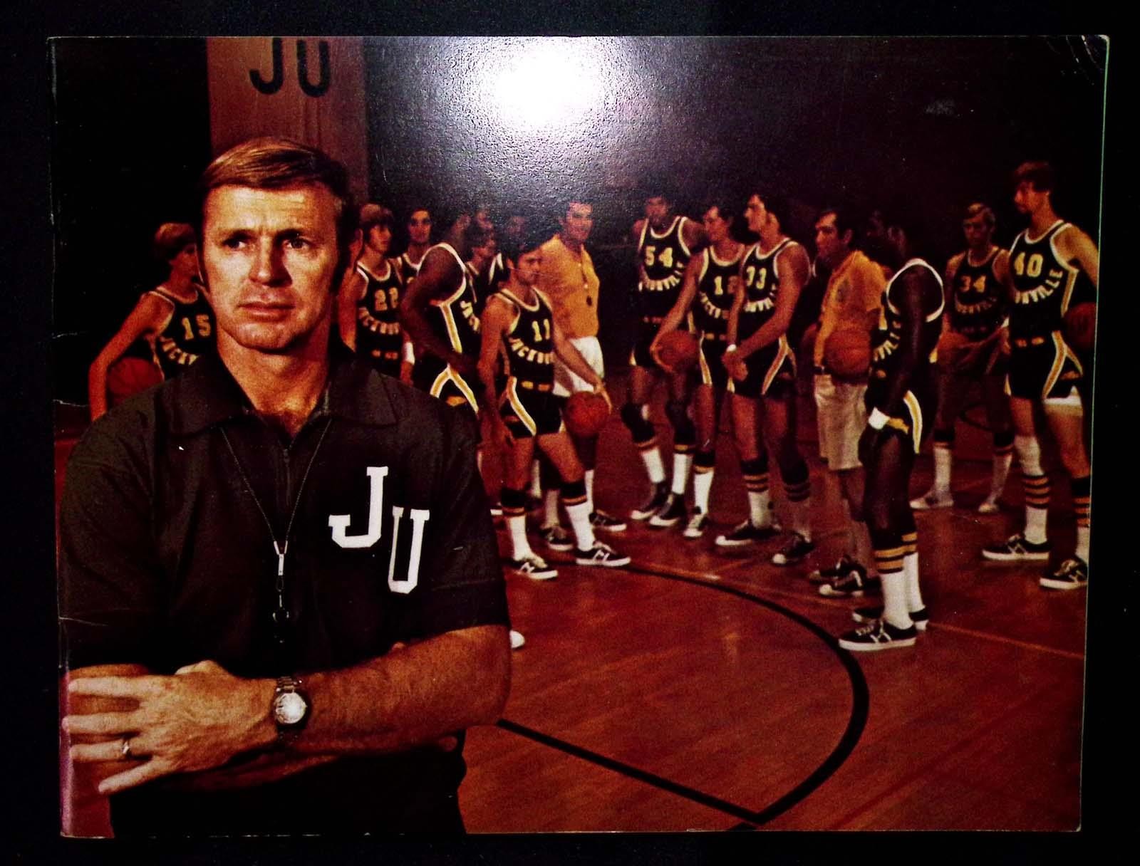 1971-1972 Jacksonville Dolphins Basketball Program RARE College Memorabilia