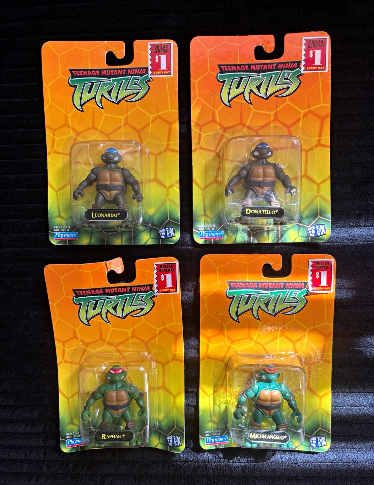 2002-2003 Teenager Mutant Ninja Turtles Playmates, Lot of 4 2002-2003 Teenager Mutant Ninja Turtles Playmates, Lot of 4