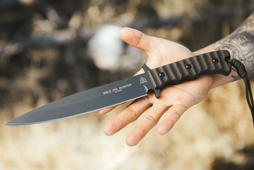 TOPS Wild Pig Hunter Fixed Knife 8\