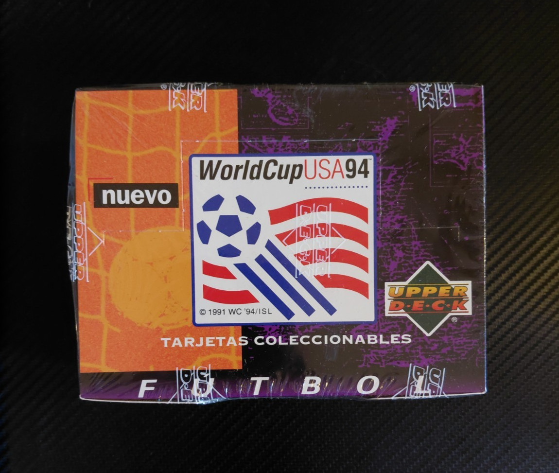 1994 Upper Deck World Cup USA Soccer Box Spanish Futbol Tarjetas Sealed Nuevo