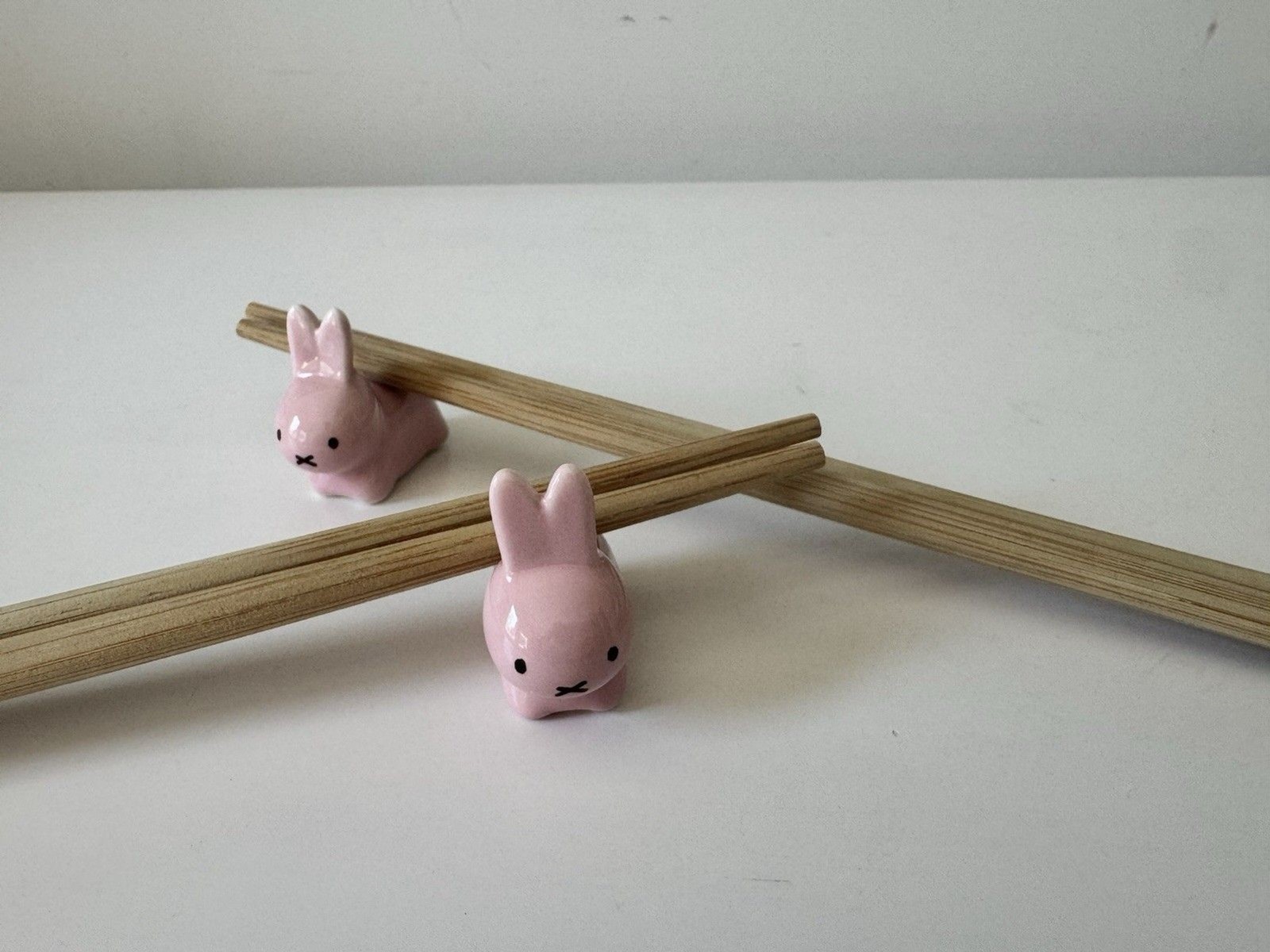 NIB Pair of Miffy Kyoto Arashiyama Limited Edition Sakura Kitchen chopstick rest NIB Pair of Miffy Kyoto Arashiyama Limited Edition Sakura Kitchen chopstick rest