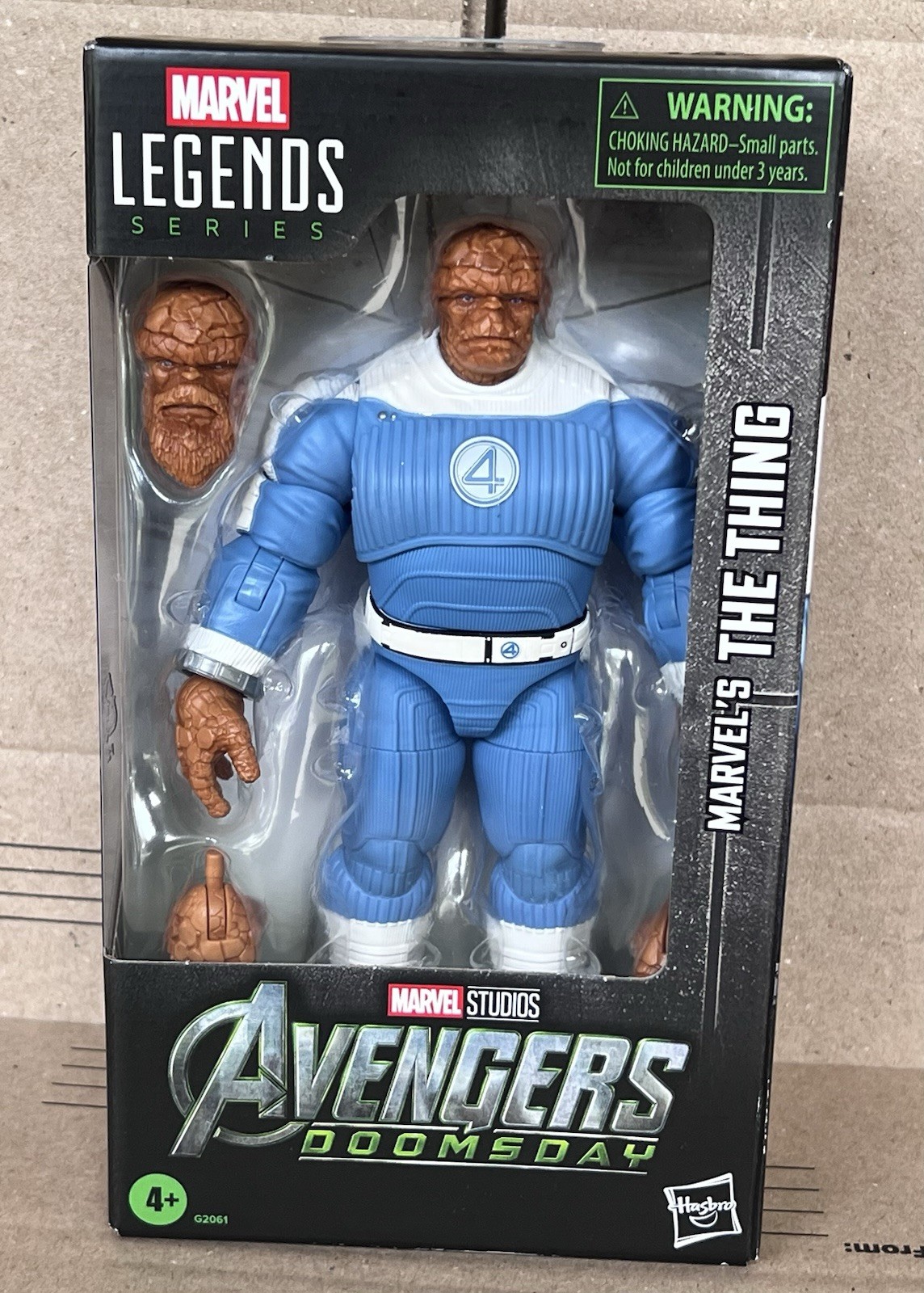 Marvel Legends Avengers Doomsday Fantastic Four The Thing - SHIPS NOW Marvel Legends Avengers Doomsday Fantastic Four The Thing - SHIPS NOW