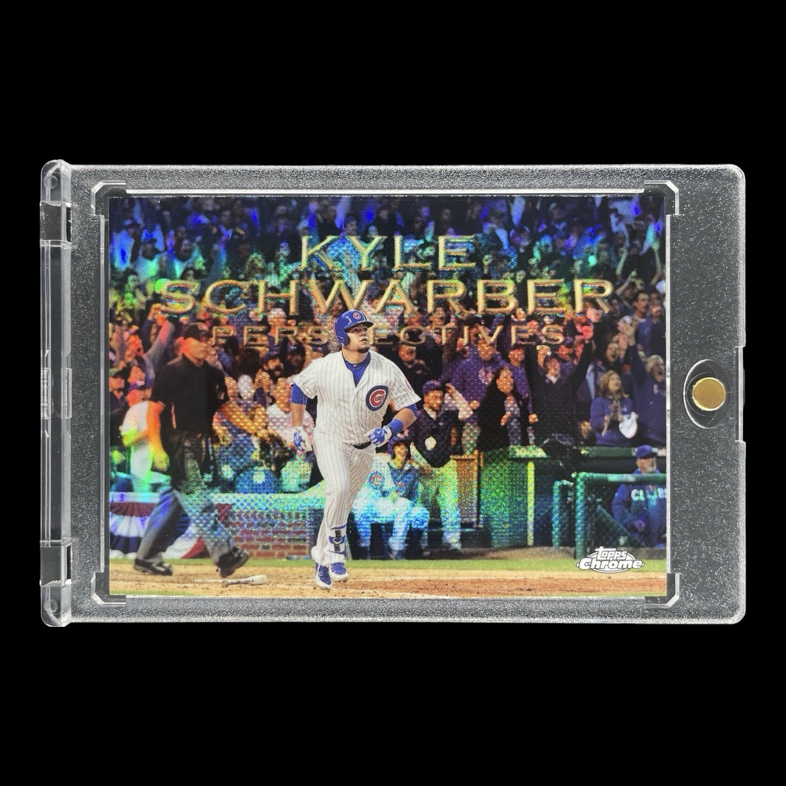 KYLE SCHWARBER ROOKIE TOPPS CHROME REFRACTOR 2016 Perspective Card - Phillies