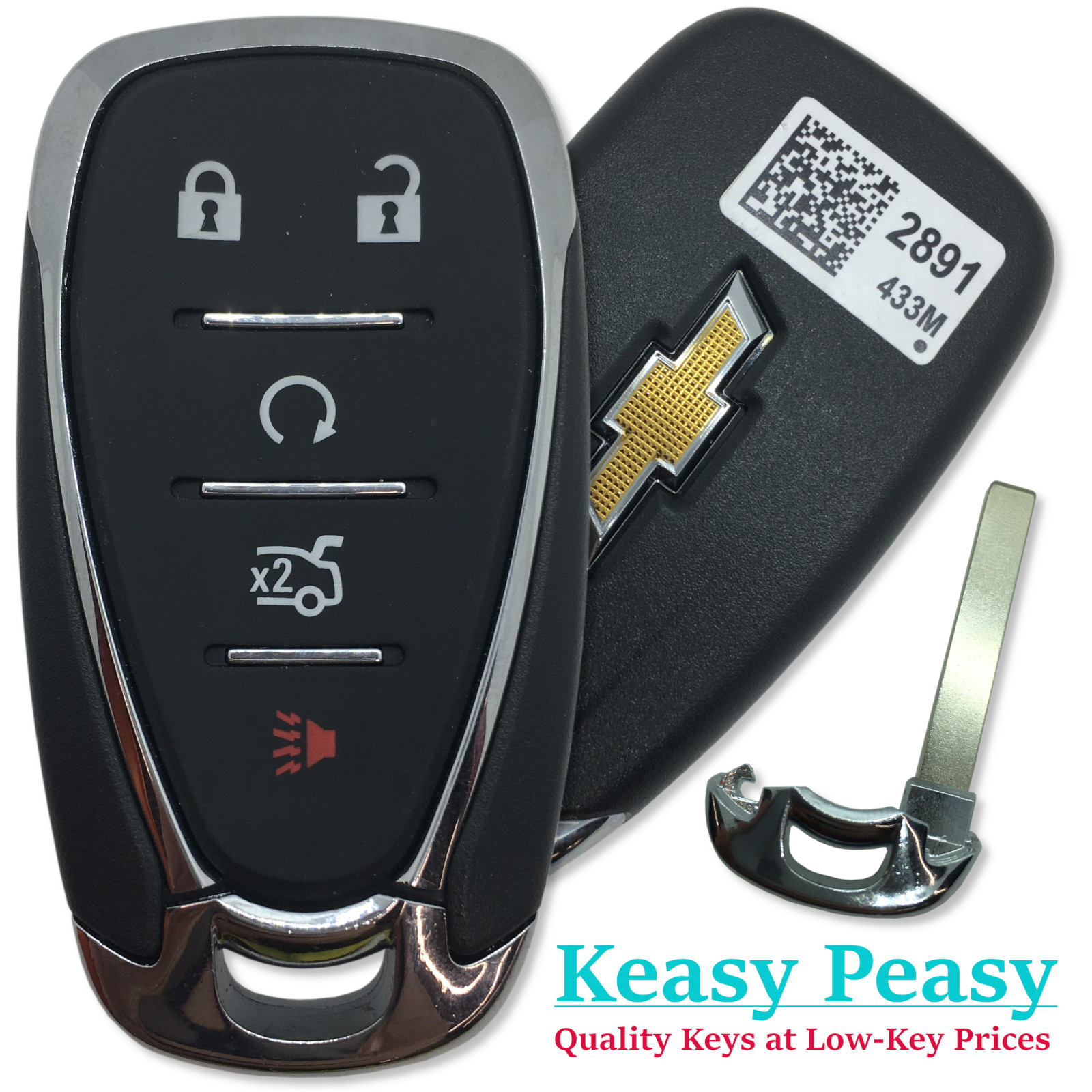 New OEM 2021 2022 2023 Chevrolet Malibu Remote Fob - FCC: HYQ4ES PN: 13522884
