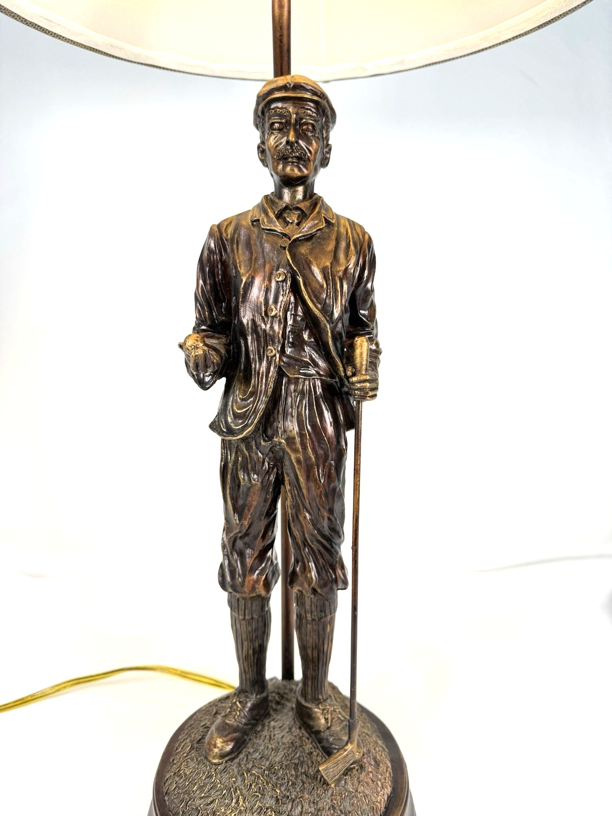 2001 Figural Golfer Table Lamp 30.75\ 2001 Figural Golfer Table Lamp 30.75\