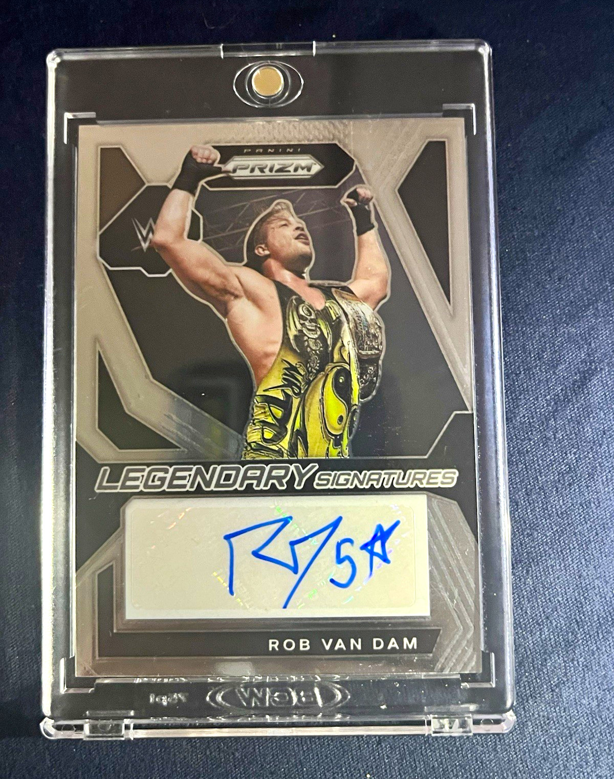 Panini 2024 Prizm WWE Rob Van Dam Legendary Signatures Auto #LS-RVD