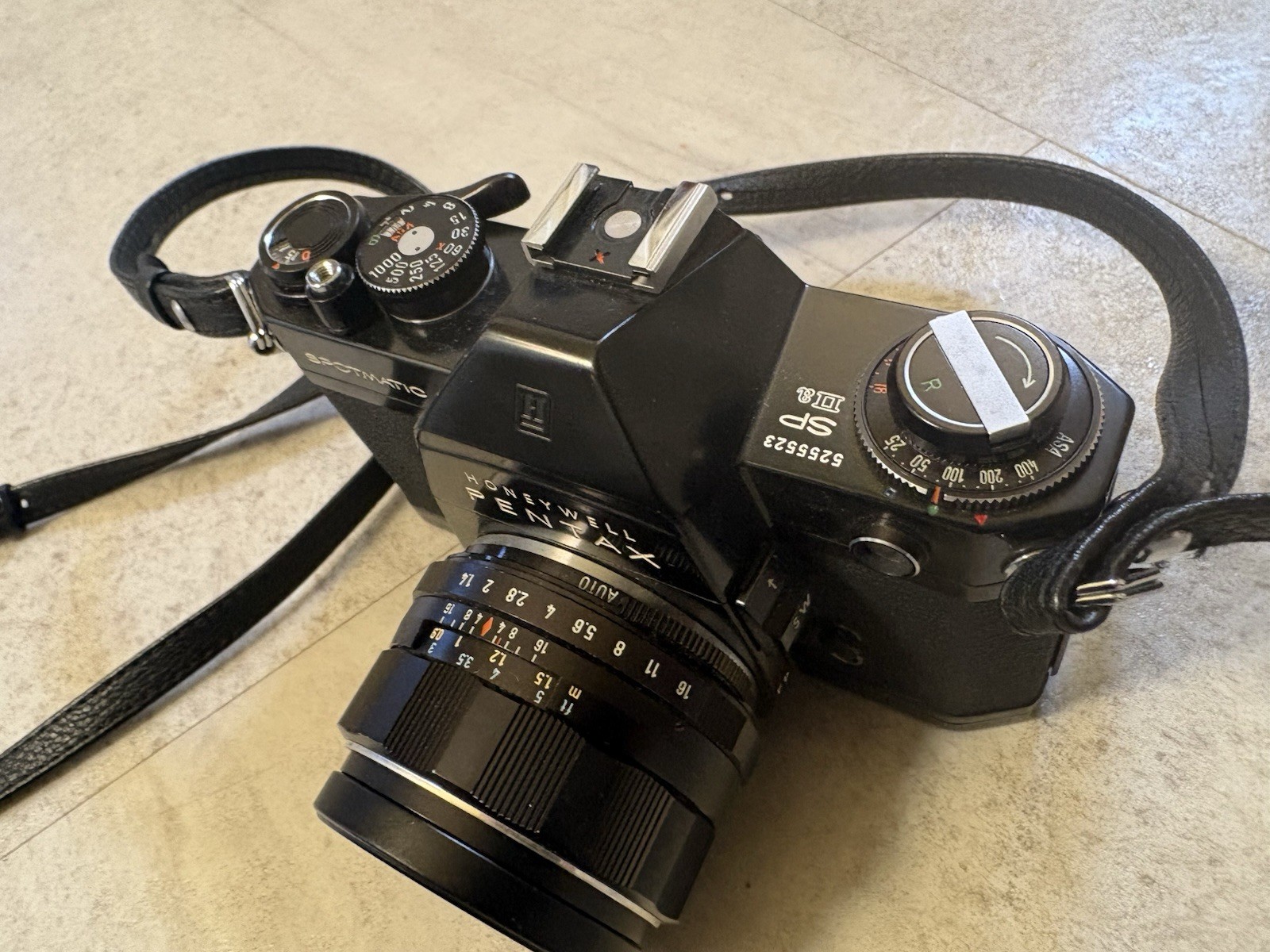 Honeywell Pentax Spotmatic Asahi w/ Super-Takumar 1:1.4/50 Lens Japan. Working
