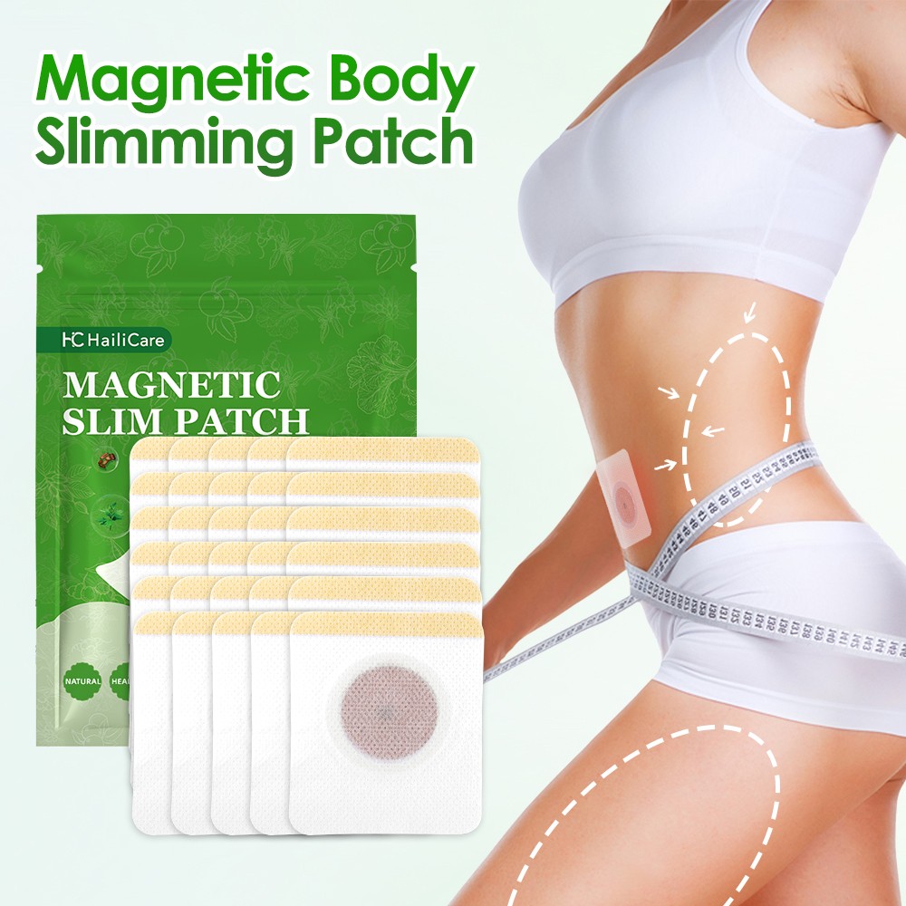 60PCS Magnetic Belly Patch Weight Management Pads Detox Burn Fat Adhesive