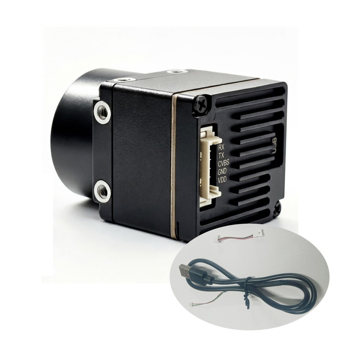 FPV Mini Infrared Thermal Imaging Camera 640x512 12μm 9.1mm CVBS USB (UVC) Port