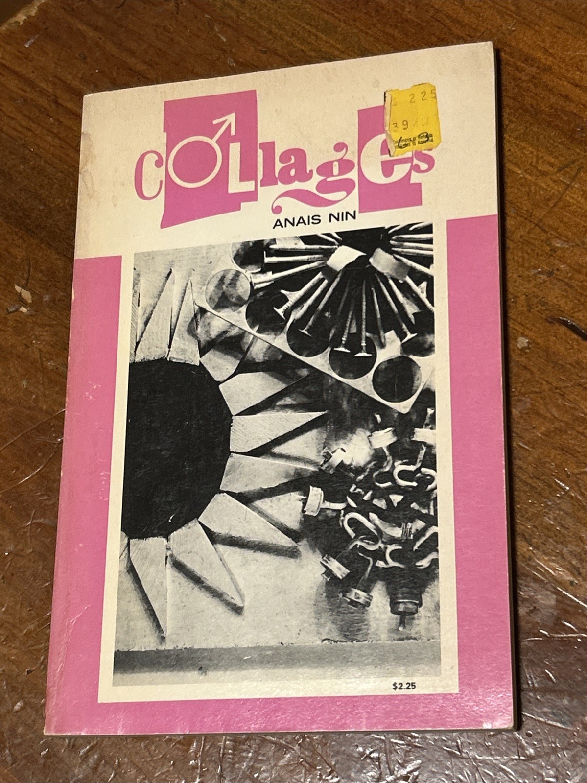 Collages by Anaïs Nin 1st/1st SC SWALLOW PRESS 1964 NF Collages by Anaïs Nin 1st/1st SC SWALLOW PRESS 1964 NF