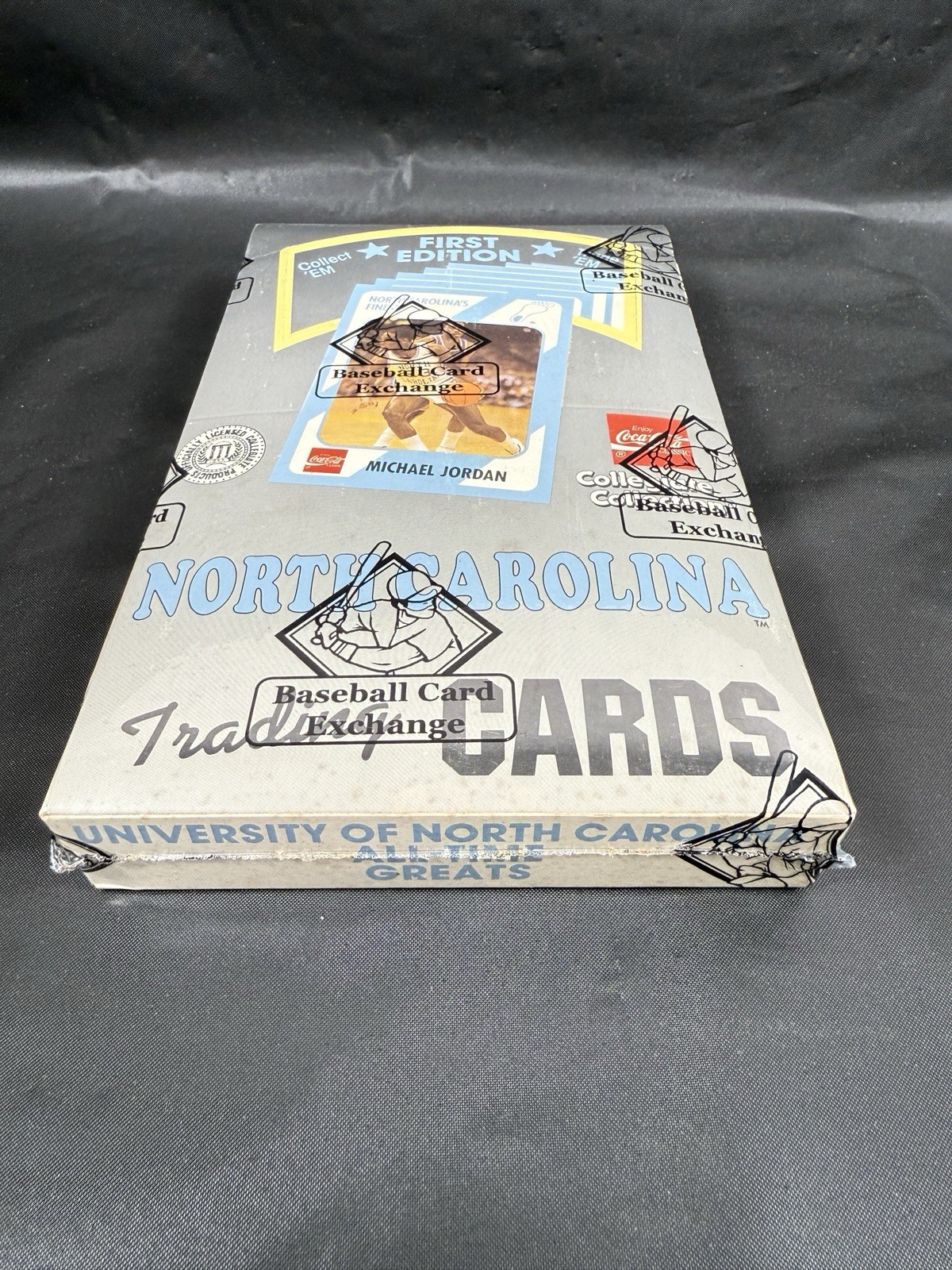 1989 Collegiate Collection North Carolina Box 1st Edition BBCE Verified Jordan 1989 Collegiate Collection North Carolina Box 1st Edition BBCE Verified Jordan