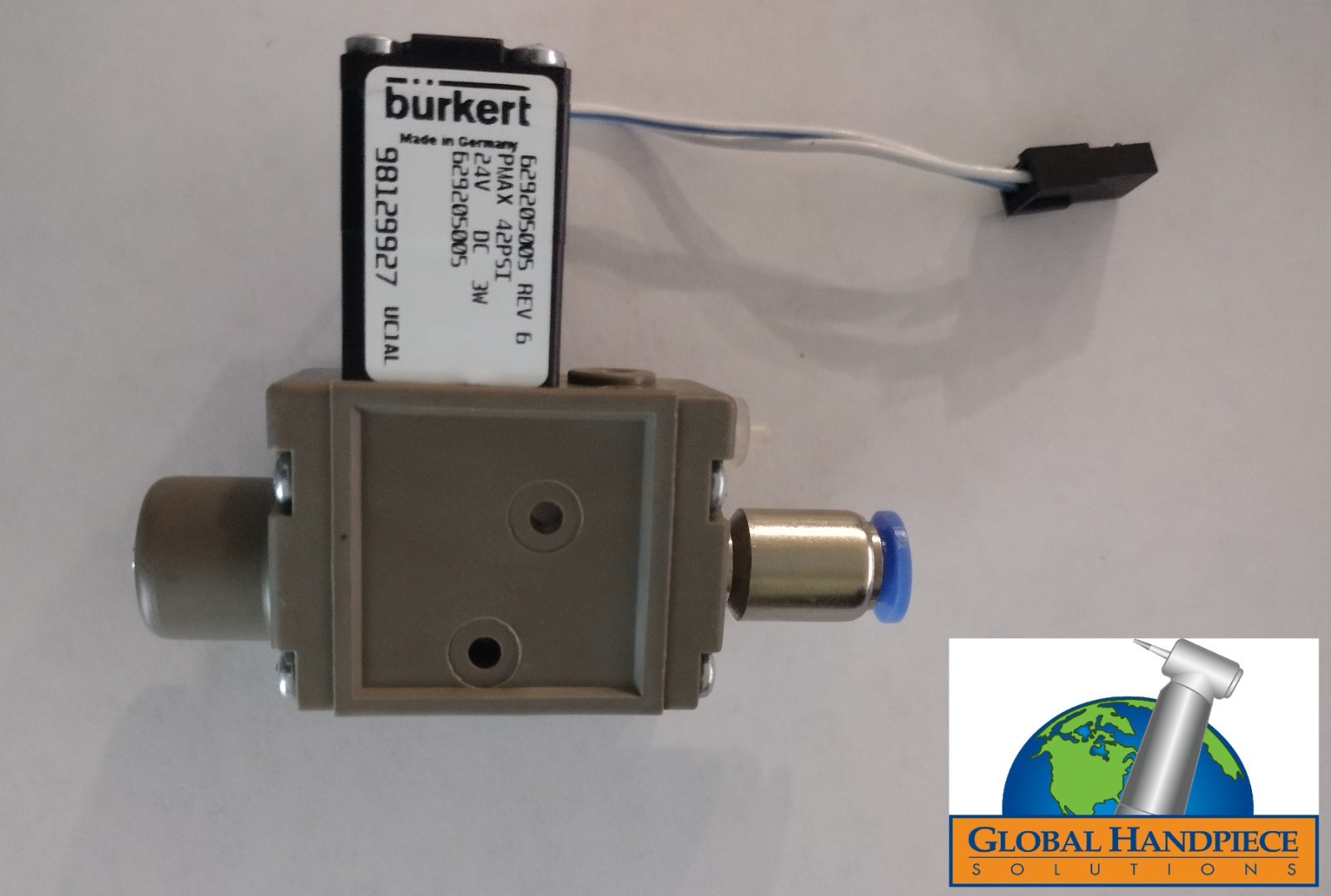 REBUILT OEM Solenoid for Dentsply SPS Cavitron Gen 310 and 1000 models