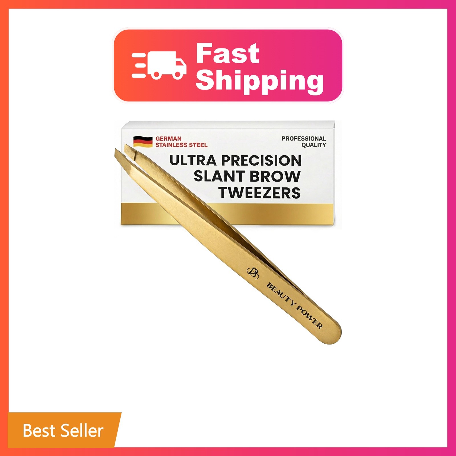Beauty Power Tweezers for Women Facial Hair: Ultra Precision Tweezers for Wom... Beauty Power Tweezers for Women Facial Hair: Ultra Precision Tweezers for Wom...