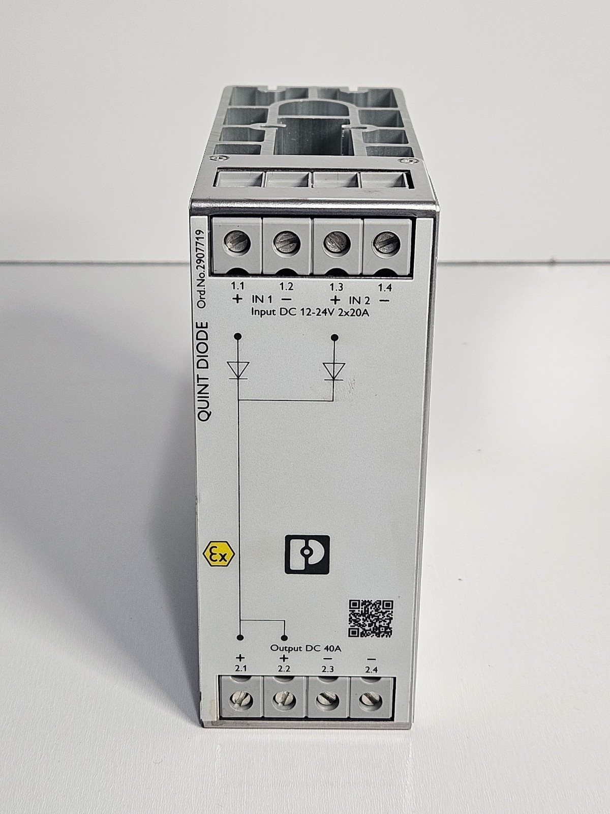 Phoenix Contact 2907719 QUINT4-DIODE/12-24DC/2X20/1X40 Redundancy Module