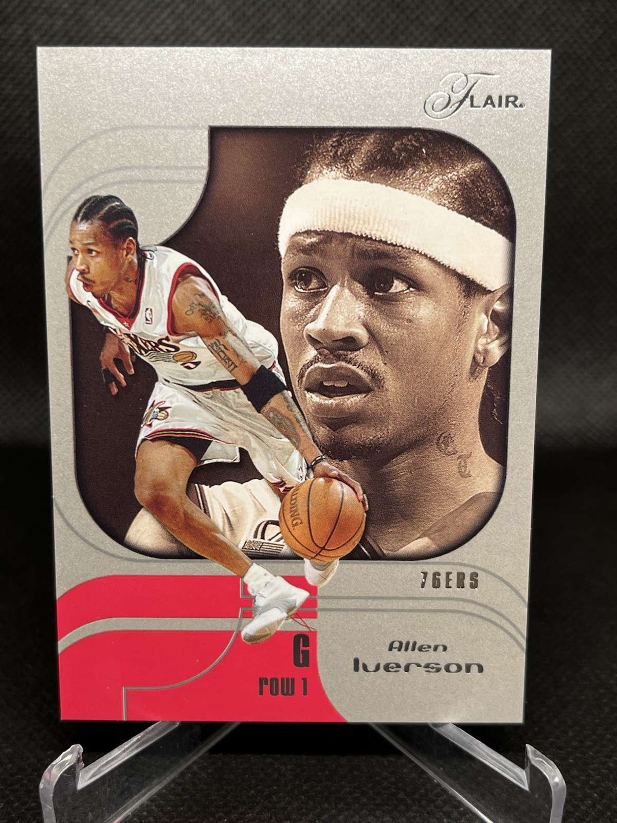 2002-03 Fleer Flair 043/150 Allen Iverson Rare Parallel Numberd /150 Row 1 NM