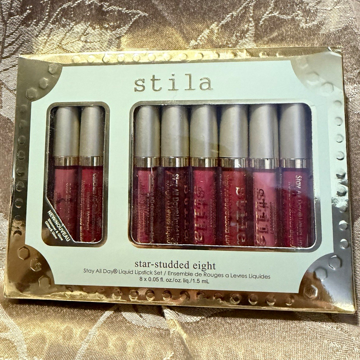 stila Stay All Day Star-Studded Eight Liquid Lipstick Set 8x 0.05 fl oz stila Stay All Day Star-Studded Eight Liquid Lipstick Set 8x 0.05 fl oz