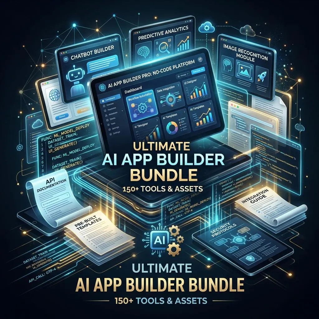 AI App Builder Toolkit, No-Code Creator, Cursor & Windsurf Prompts (Digital D...