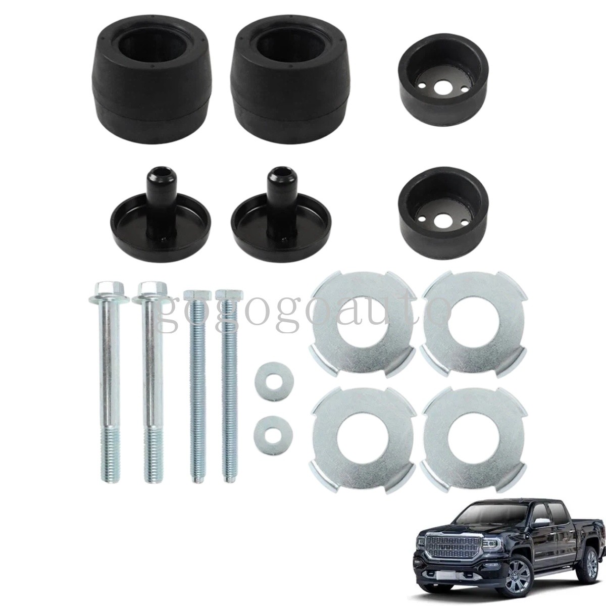 2PCS Body Mount Kit For 2001-2019 Chevy GMC Silverado Sierra 1500 2500 924-134 