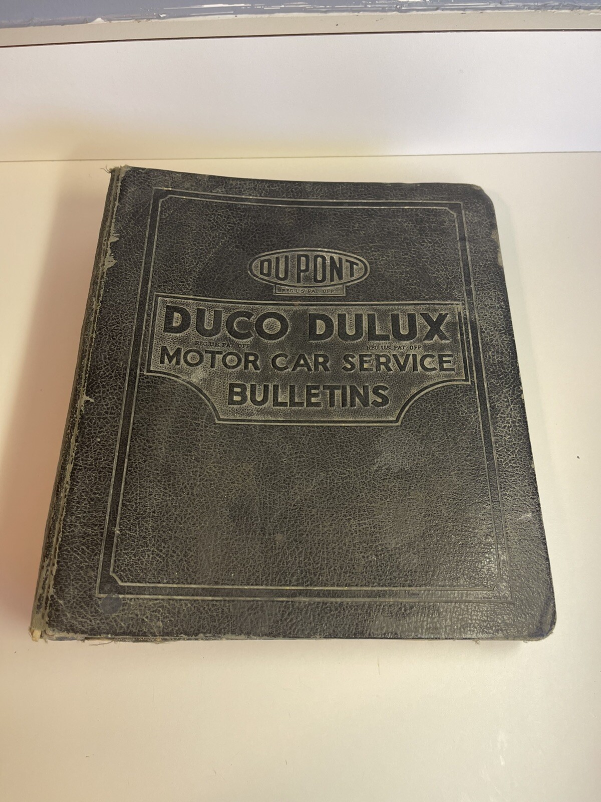 Vintage DU Pont DUCO DULUX Motor Car Service Bulletins Binder Nash Motors USA