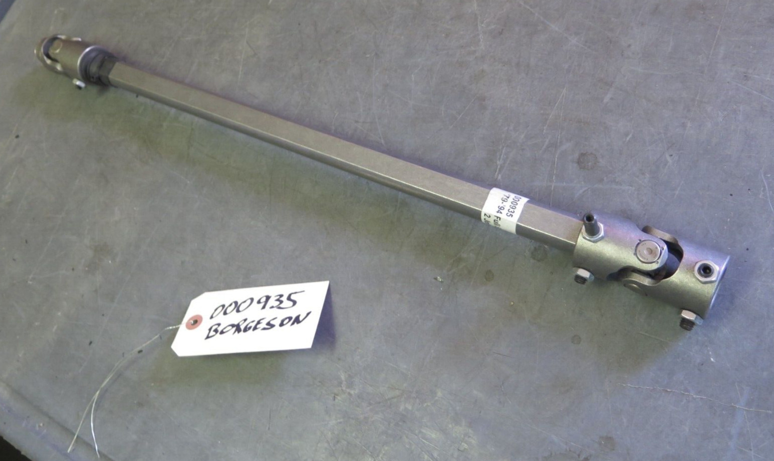Borgeson 000935 Extreme Duty Telescopic Steering Shaft Assembly (11-B1)
