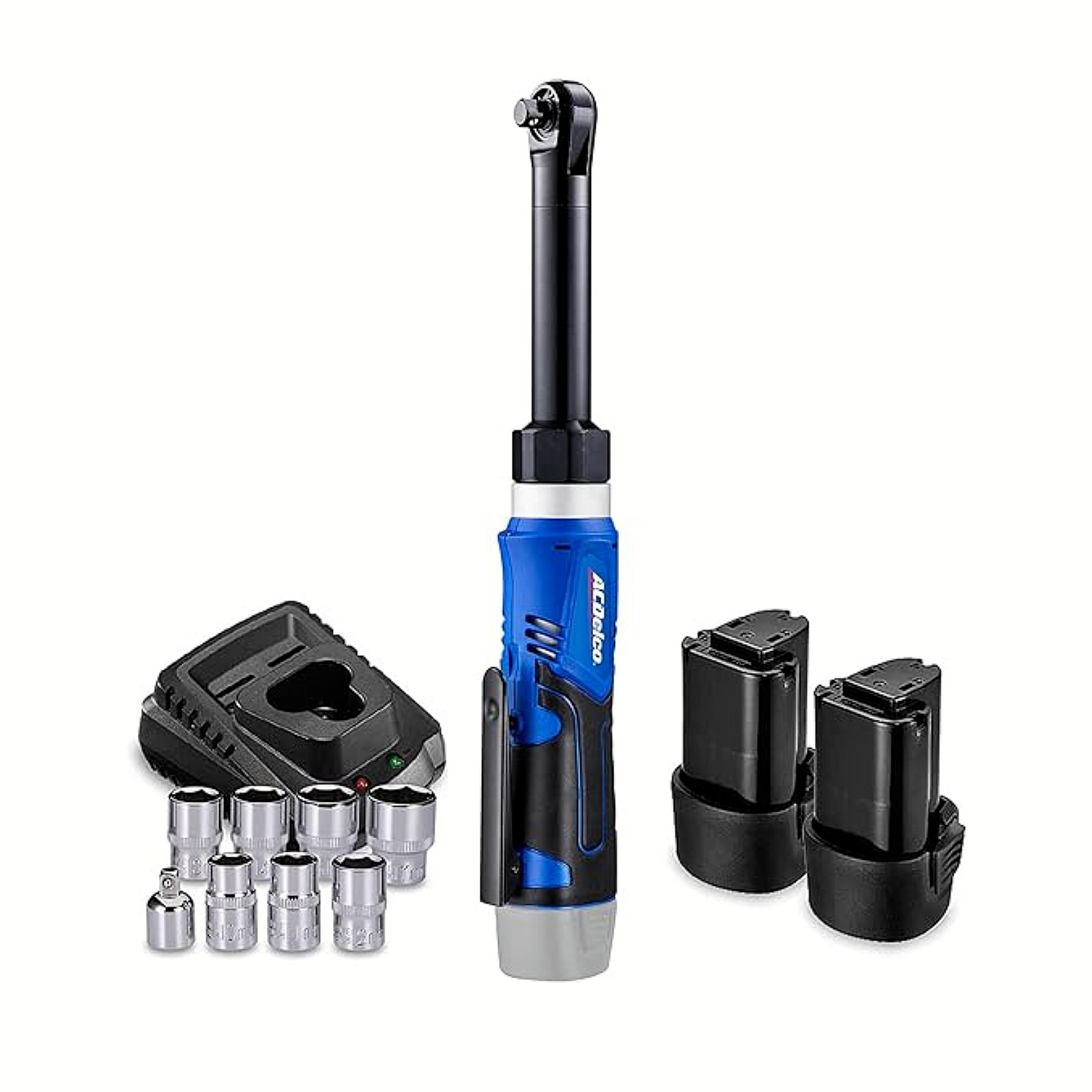 ACDelco G12 12V Li-ion Cordless 3/8” 40 ft-lbs. Extended Ratchet Wrench Tool