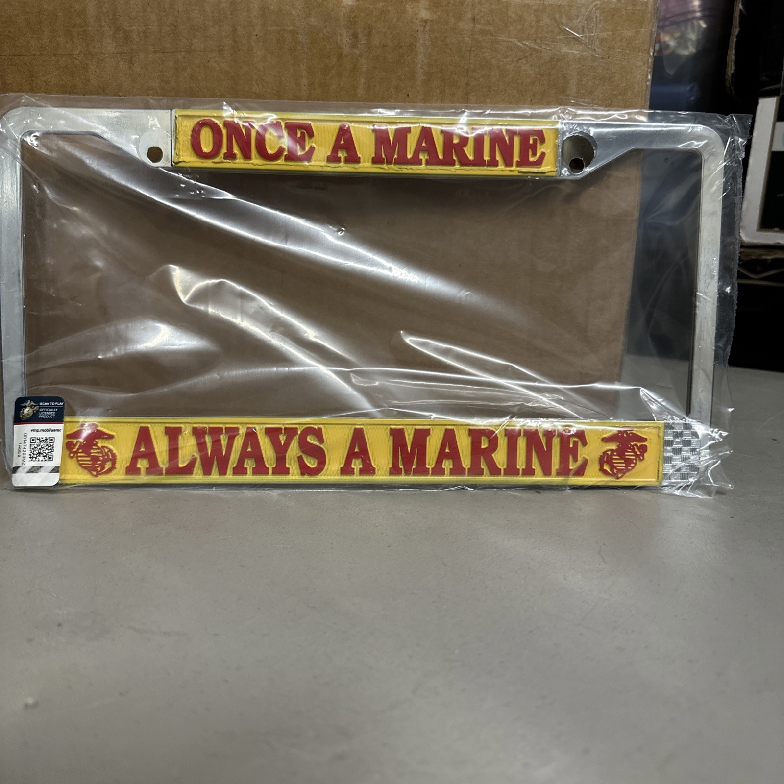 US Marine Corp License Plate Frame 