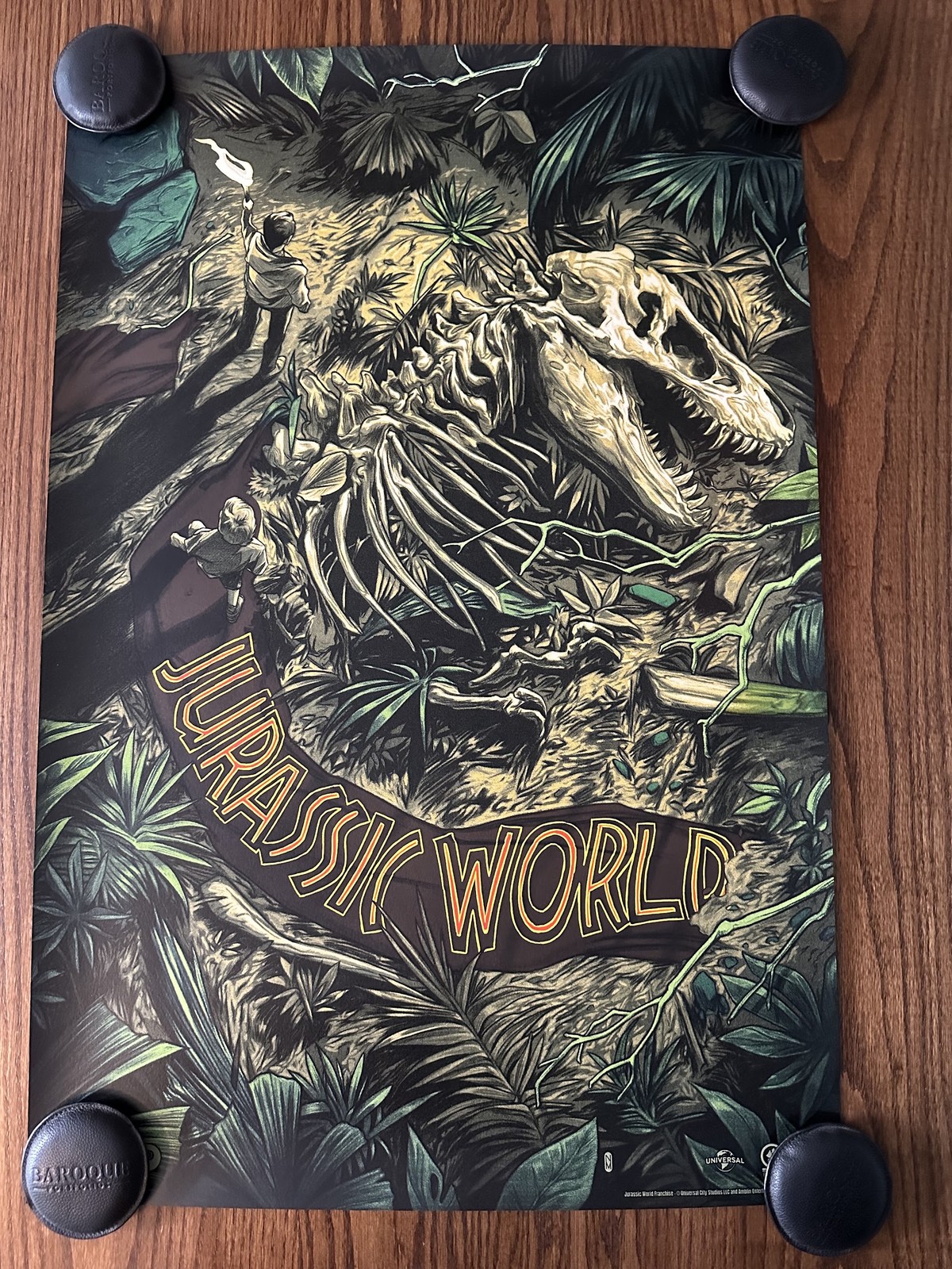 Jurassic World Mondo 24x36 Poster Nimit Malavia Limited Edition Print
