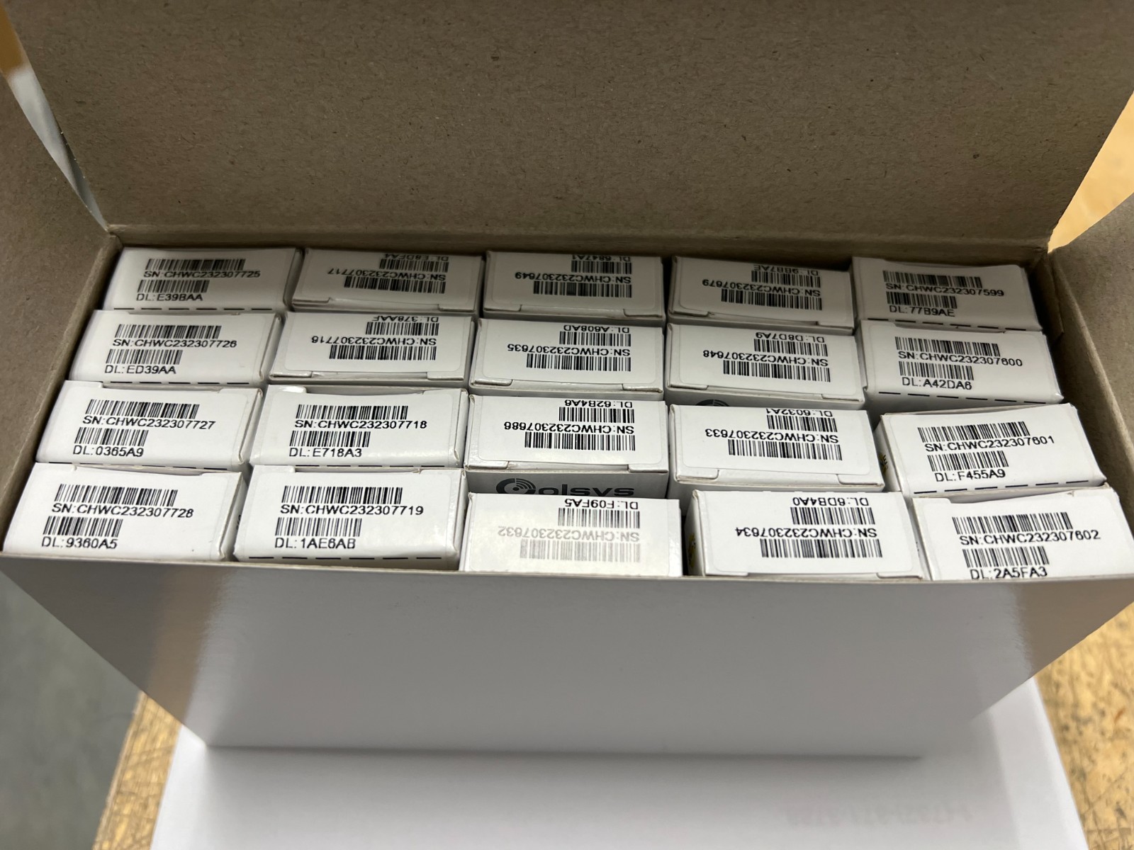 Set of 40 Qolsys QS1132-840 Wireless Door Window Transmitter Sensor iQ2+ iQ4 Whi Set of 40 Qolsys QS1132-840 Wireless Door Window Transmitter Sensor iQ2+ iQ4 Whi