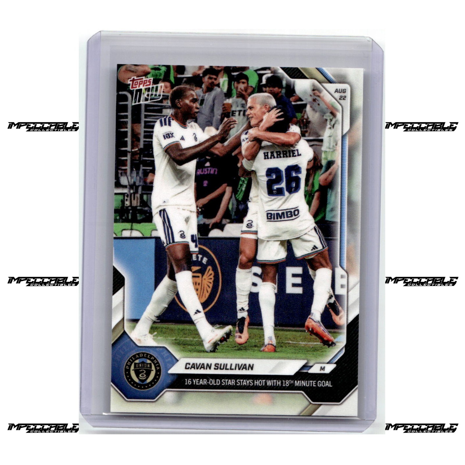 2026 Topps Now MLS - #69 Cavan Sullivan /1299 16 Year-Old Star Stays Hot 2026 Topps Now MLS - #69 Cavan Sullivan /1299 16 Year-Old Star Stays Hot