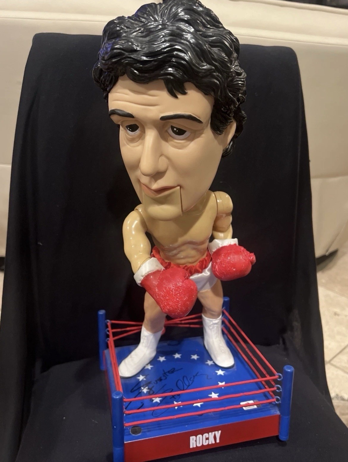 Sylvester Stallone Signed Autograph Vintage  Rocky Balboa  Global Authenticity