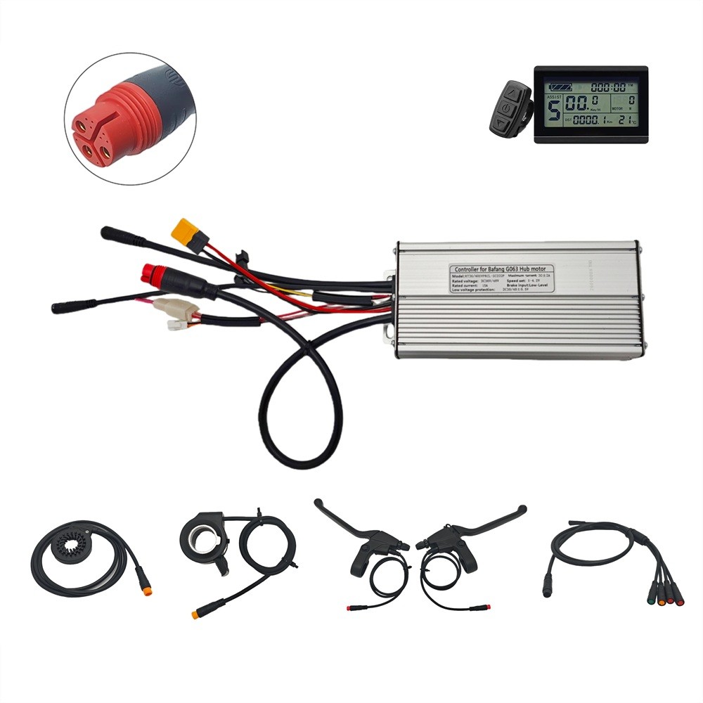 30A 48V 1000W Ebike Controller Display Kit for Bafang G063 Hub Motor Fat Wheel