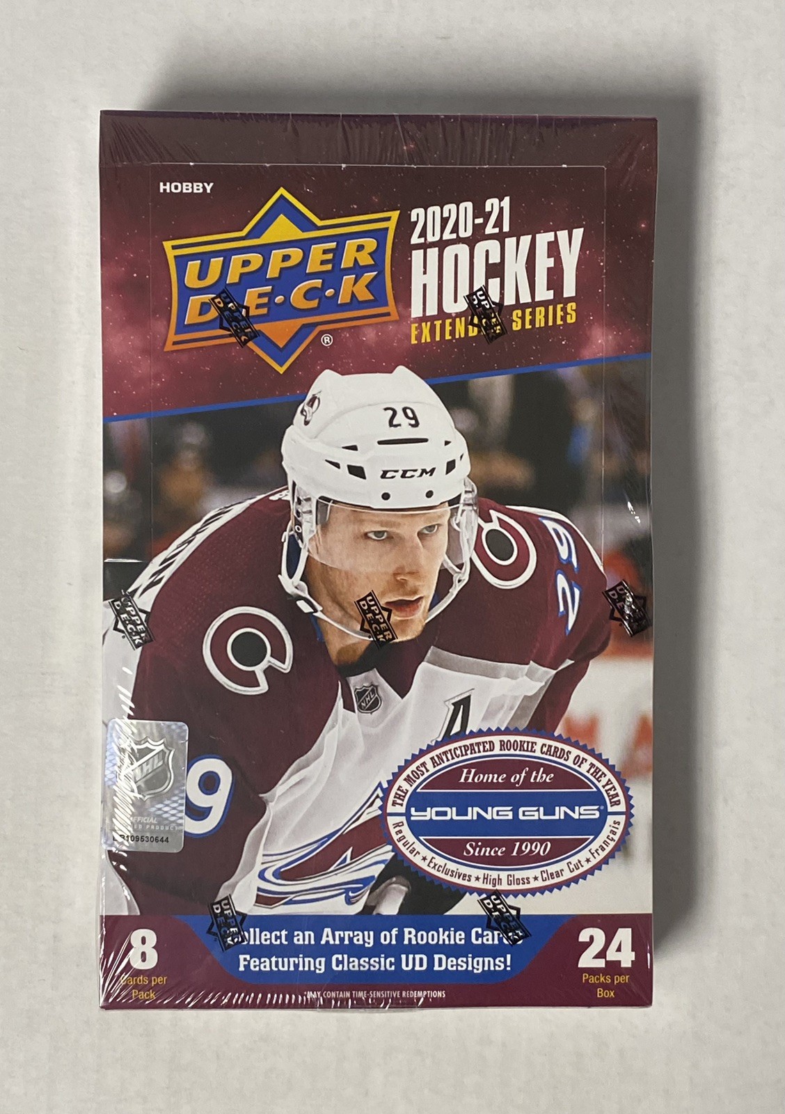 2020-21 UD Extended Series Hockey Factory Sealed Hobby Box 2020-21 UD Extended Series Hockey Factory Sealed Hobby Box
