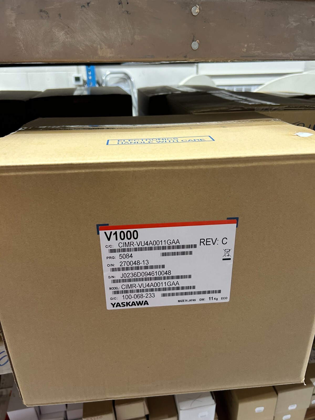 7.5 HP Yaskawa V1000-4X Series NEMA 4X Enclosed Variable Frequency Drive